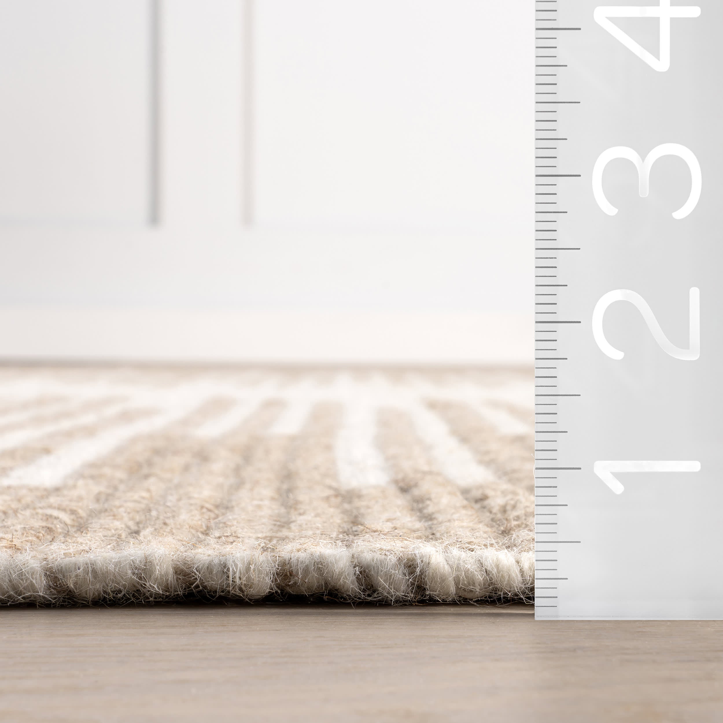 Drift Reversible Wool Rug | Natural