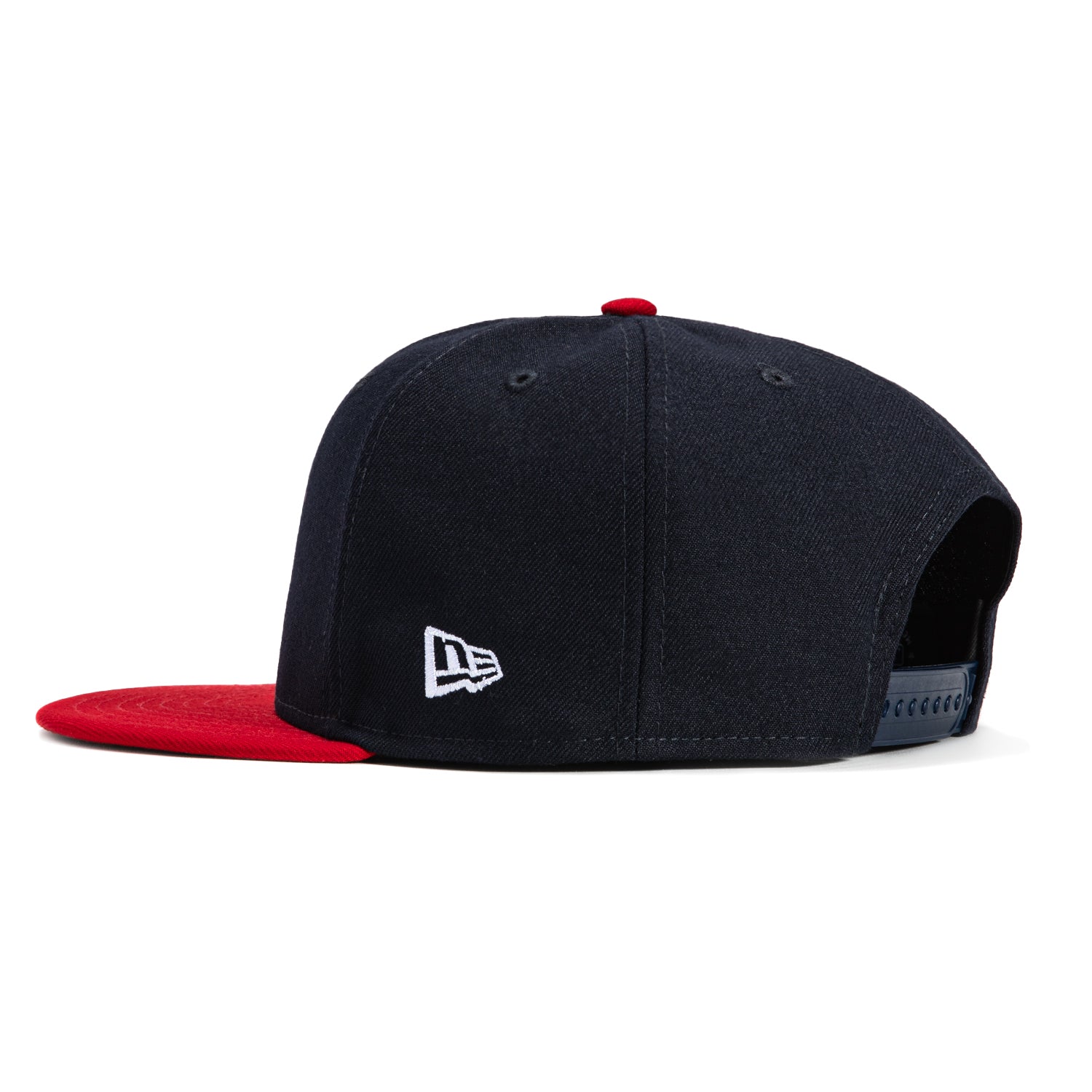 New Era 9Fifty MLB Basic Atlanta Braves Game Snapback Hat - Navy, Red