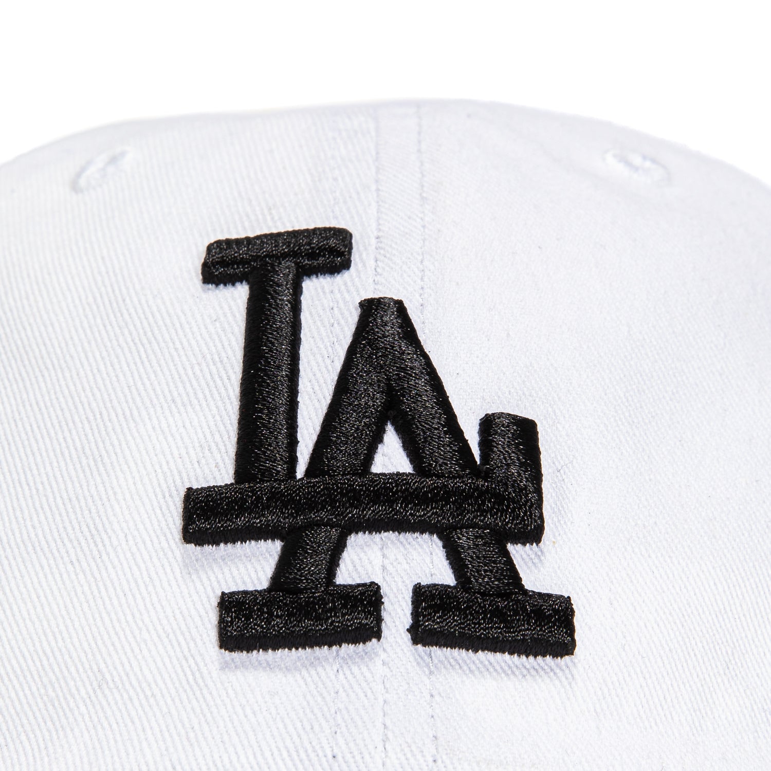 47 Brand Los Angeles Dodgers Cleanup Adjustable Hat - White, Black