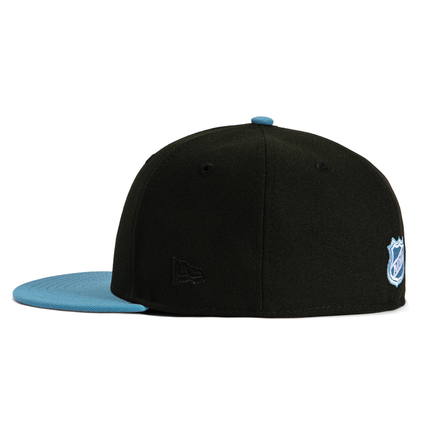 New Era 59Fifty Utah Hockey Club Inaugural Season Patch Hat - Black, Light Blue