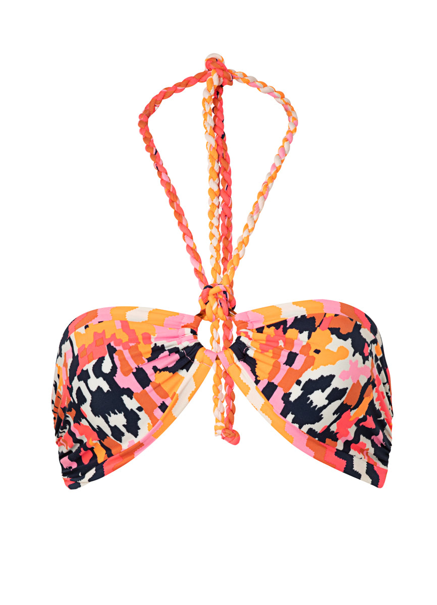 Maaji Prism Cat Jill Ring Bandeau Bikini Top