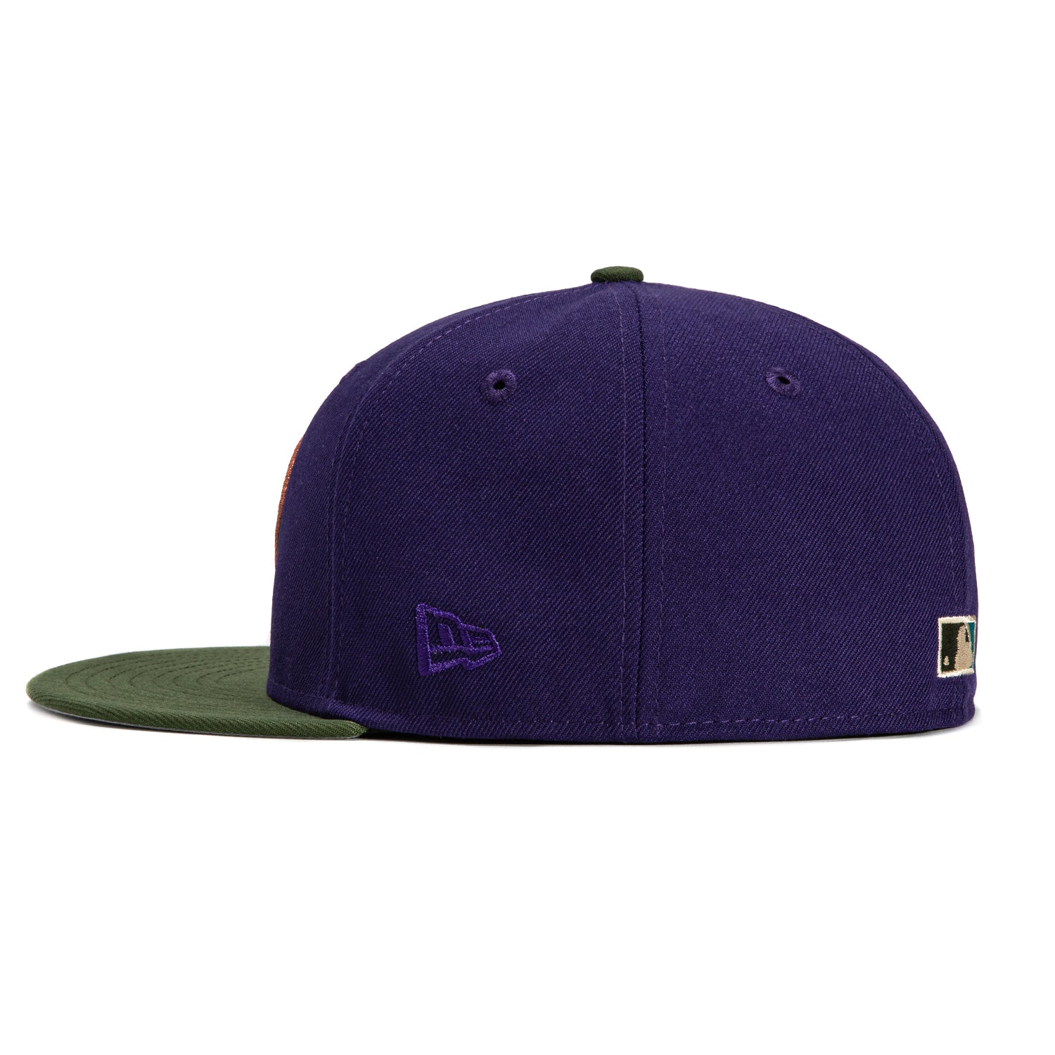 New Era 59Fifty Arizona Diamondbacks Inaugural Patch D Hat - Purple, Olive