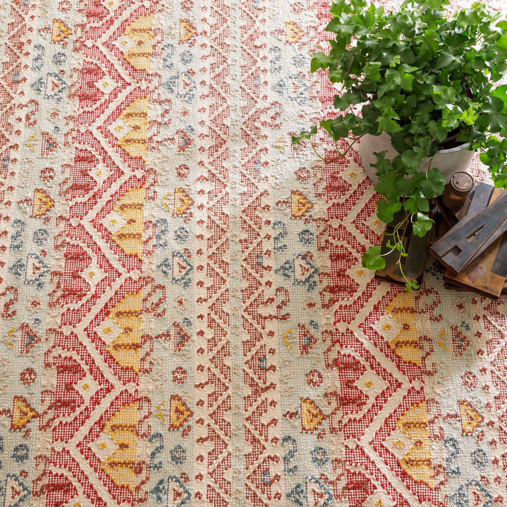 Kara Kilim Handwoven Cotton Rug