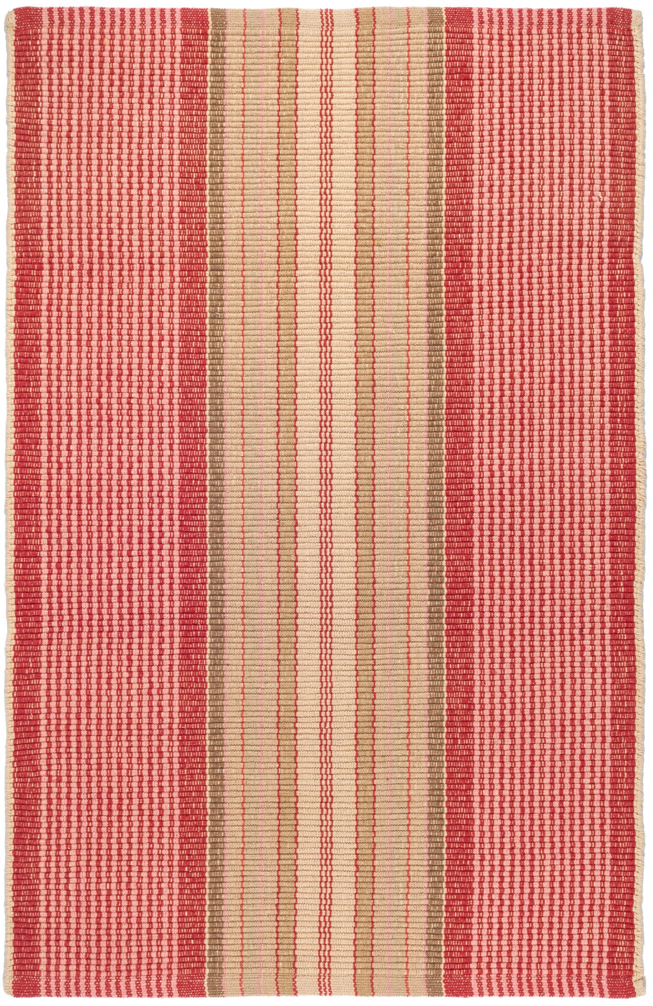 Framboise Handwoven Cotton Rug