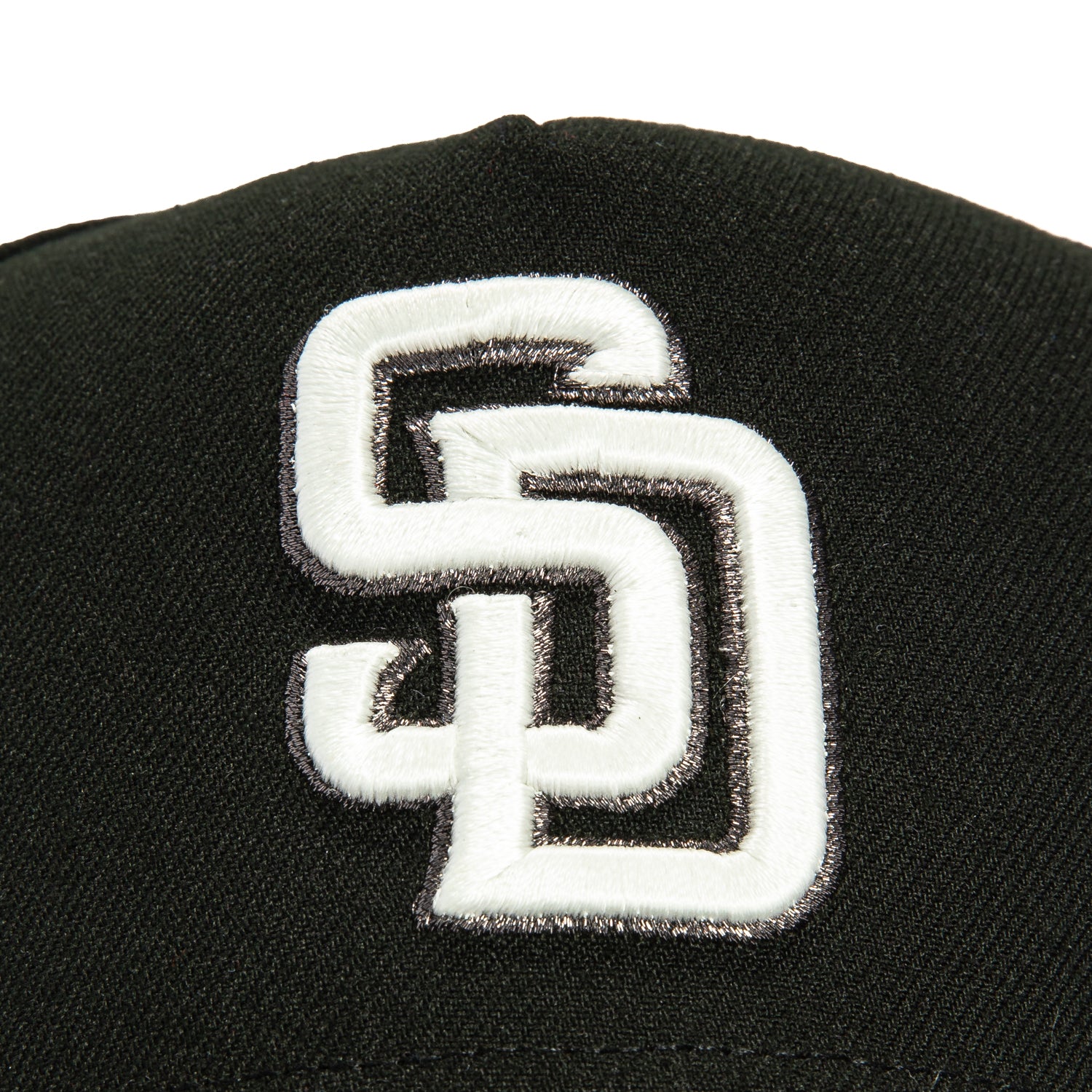 New Era 9Forty A-Frame San Diego Padres Petco Park Patch Snapback Hat - Black, White