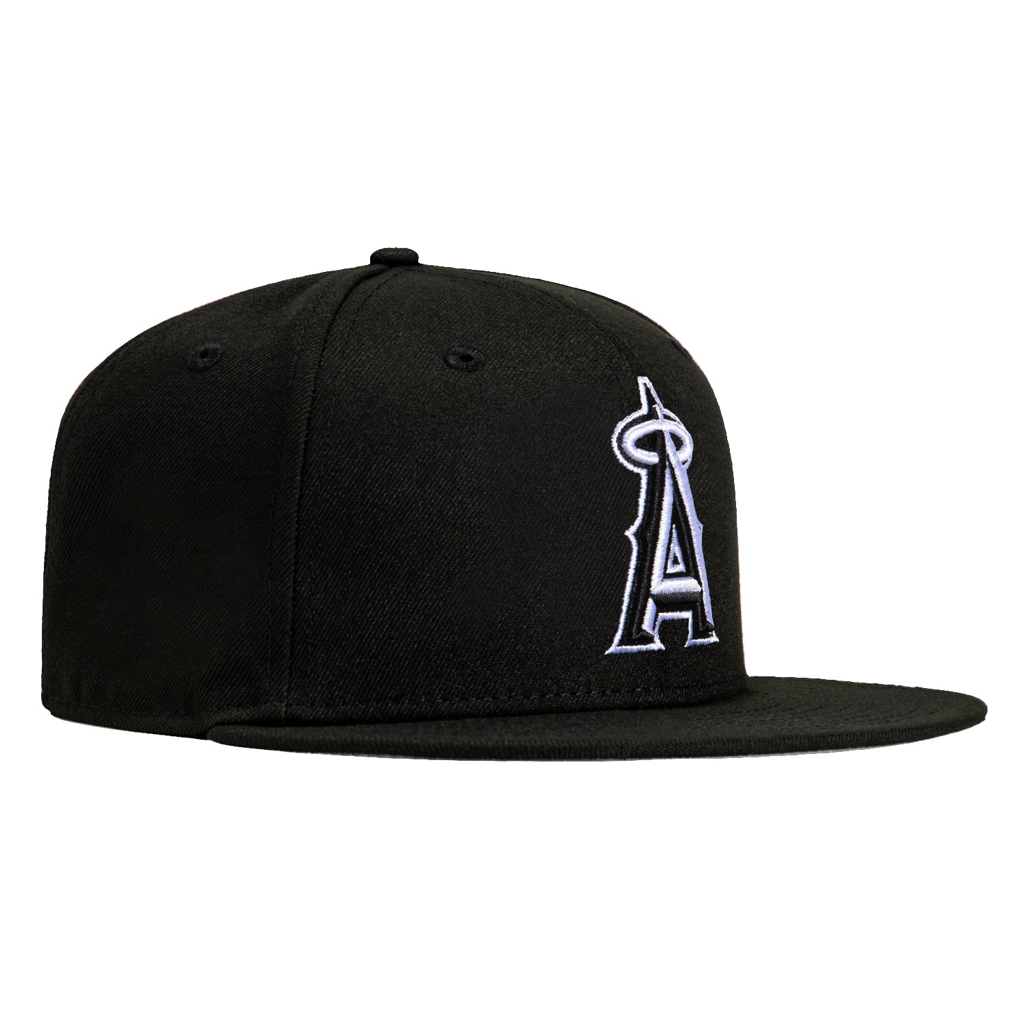 New Era 9Fifty MLB Basic Los Angeles Angels Snapback Hat - Black, White