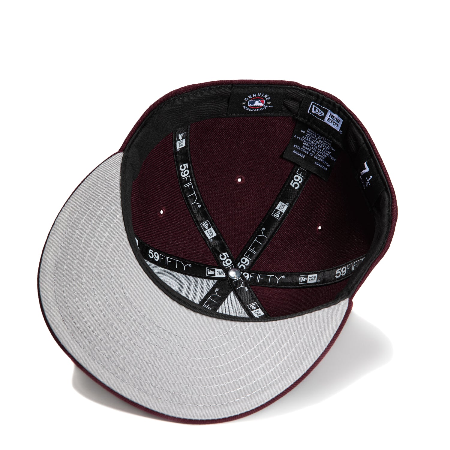 New Era 59Ffity Arizona Diamondbacks Mexico Flag Patch Hat - Maroon, Black, White