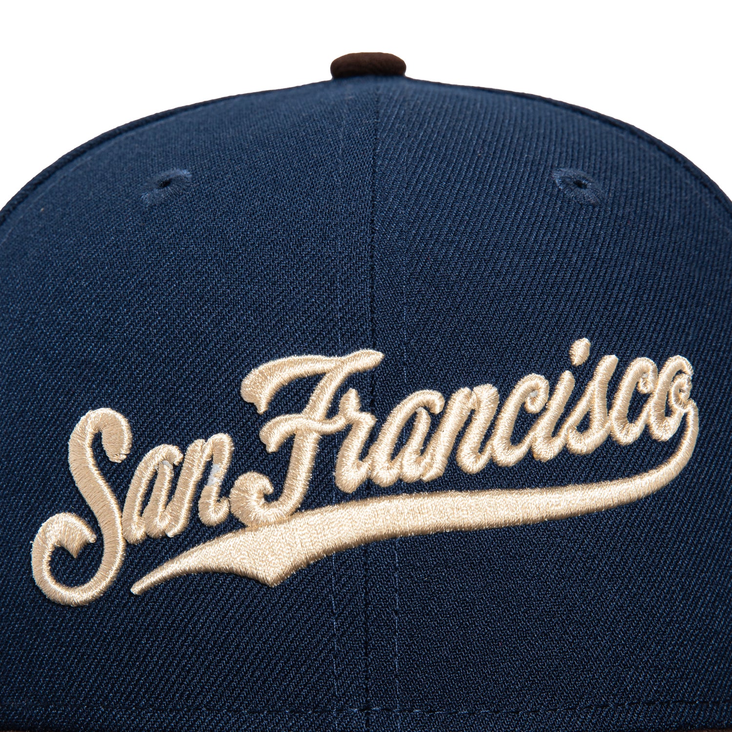 New Era 59Fifty San Francisco Giants Battle of the Bay Patch Script Hat - Navy, Brown