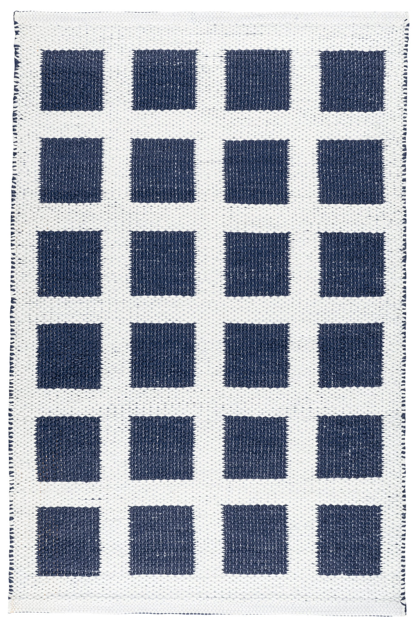 Titto Navy Handwoven Indoor/Outdoor Rug