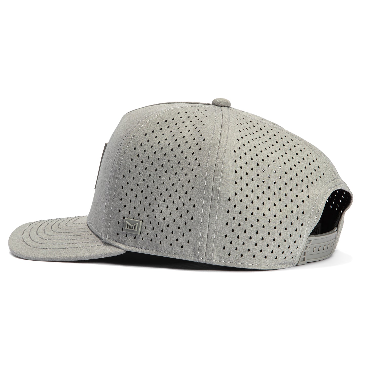 Melin Odyssey Stacked Hydro Snapback Hat - Heather