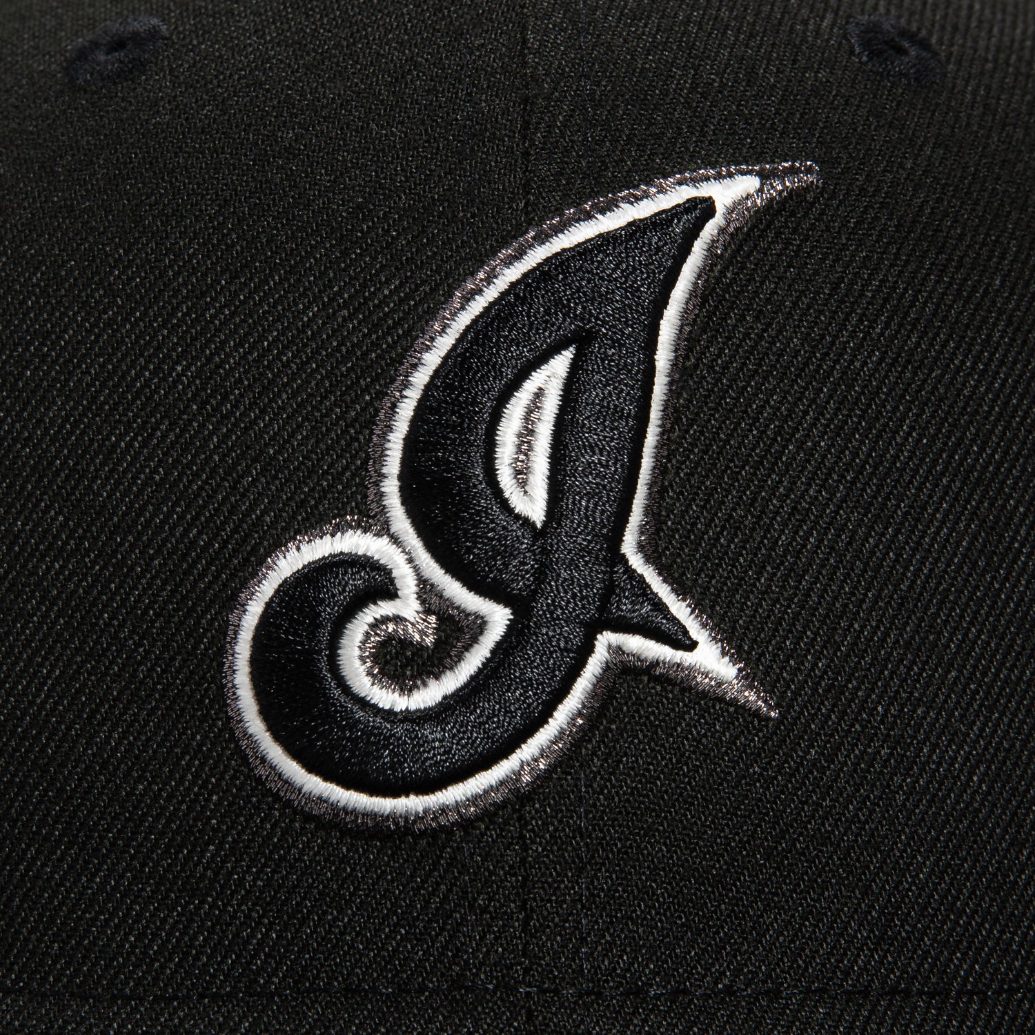 New Era 59Fifty Glow in the Dark Cleveland Guardians Jacobs Field Patch I Hat - Black, White