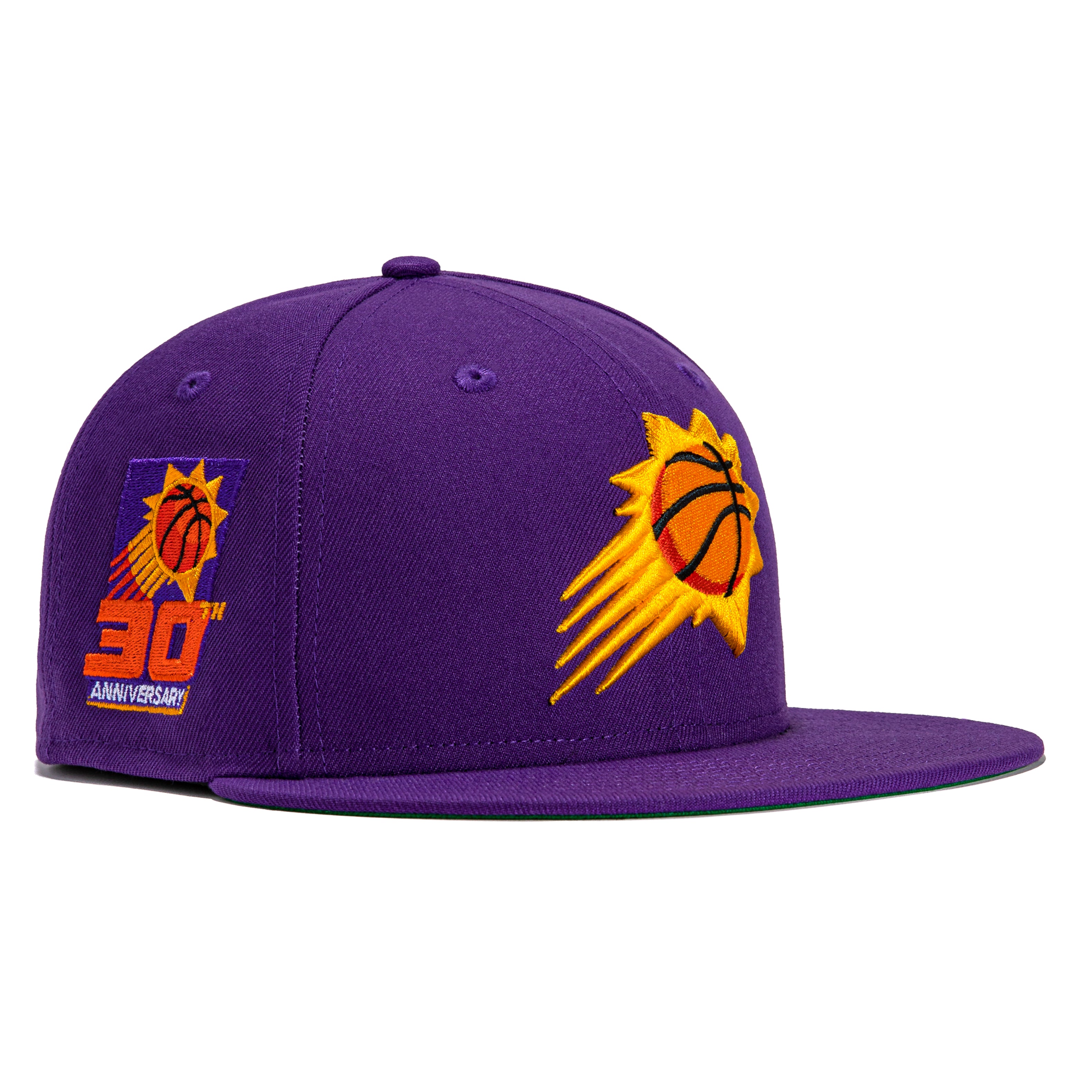 New Era 59Fifty Phoenix Suns 30th Anniversary Patch Hat -  Purple