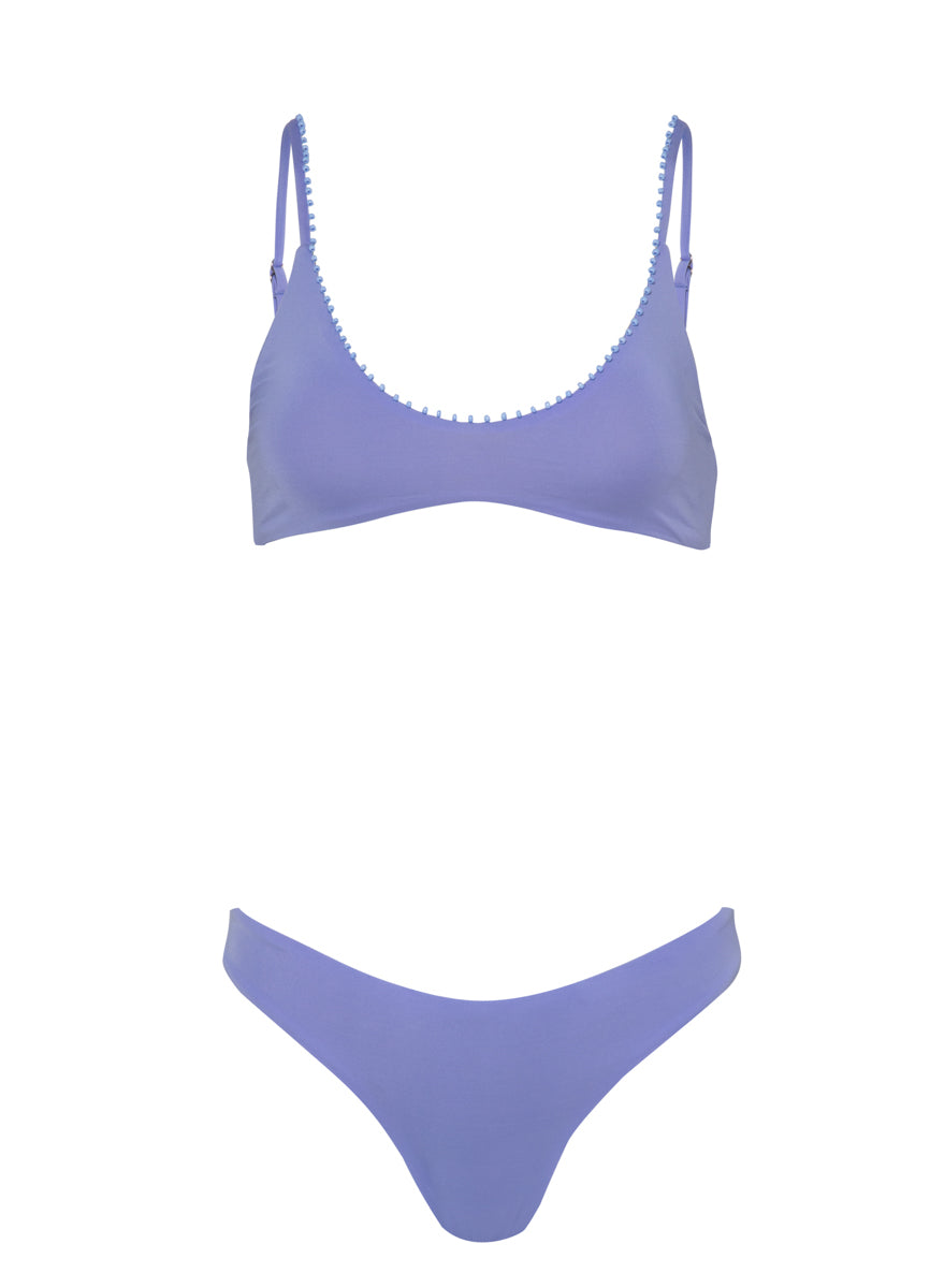 Maaji Deep Periwinkle Liberties Classic Bralette Bikini Top