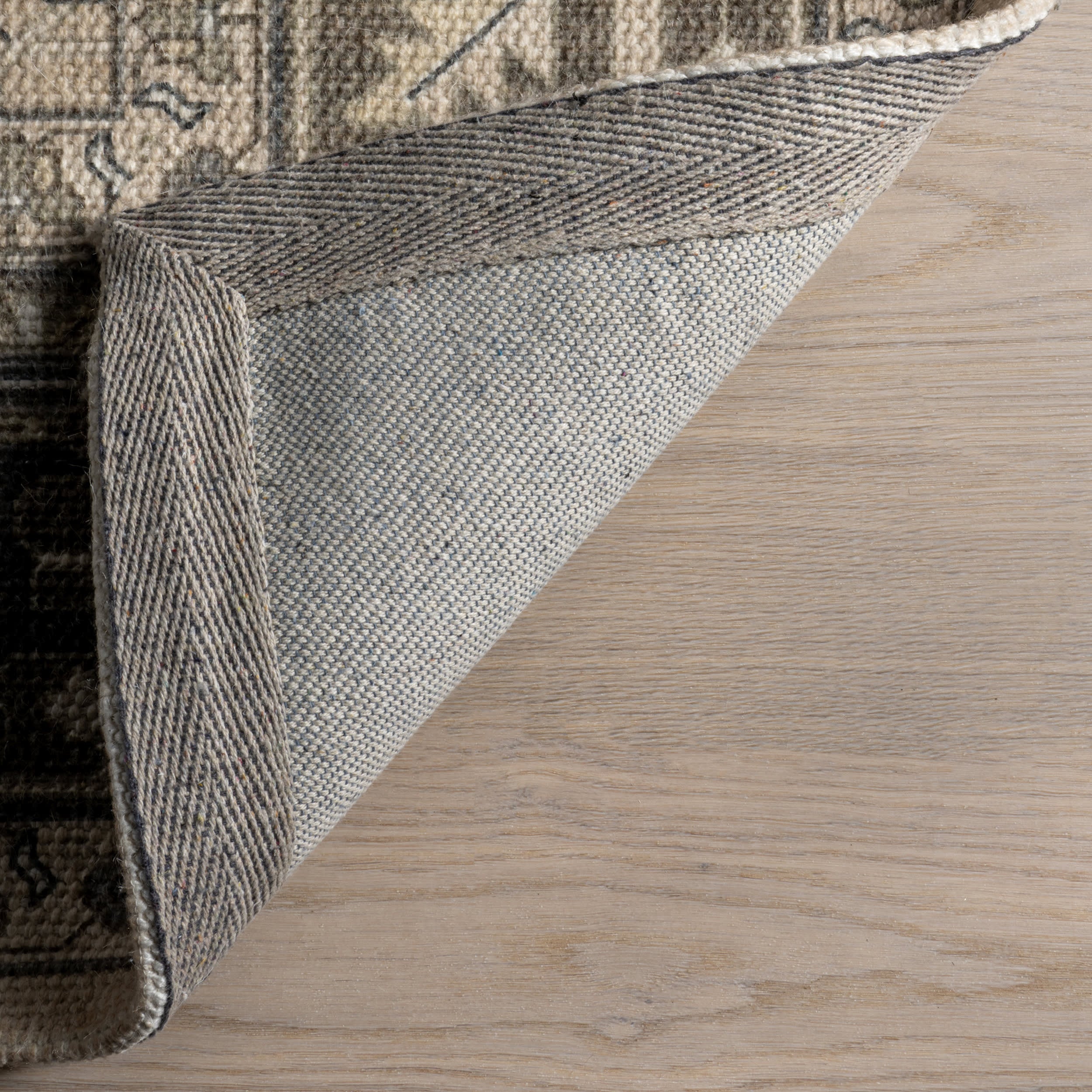 Anastasia Wool and Cotton Rug | Beige