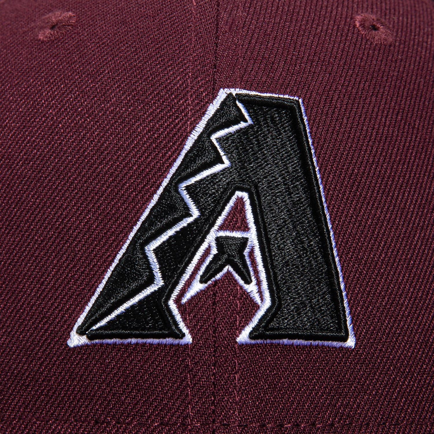 New Era 59Ffity Arizona Diamondbacks Mexico Flag Patch Hat - Maroon, Black, White