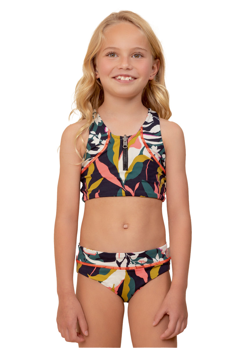 Maaji Lush Leaves Poppy Girls Bikini Set