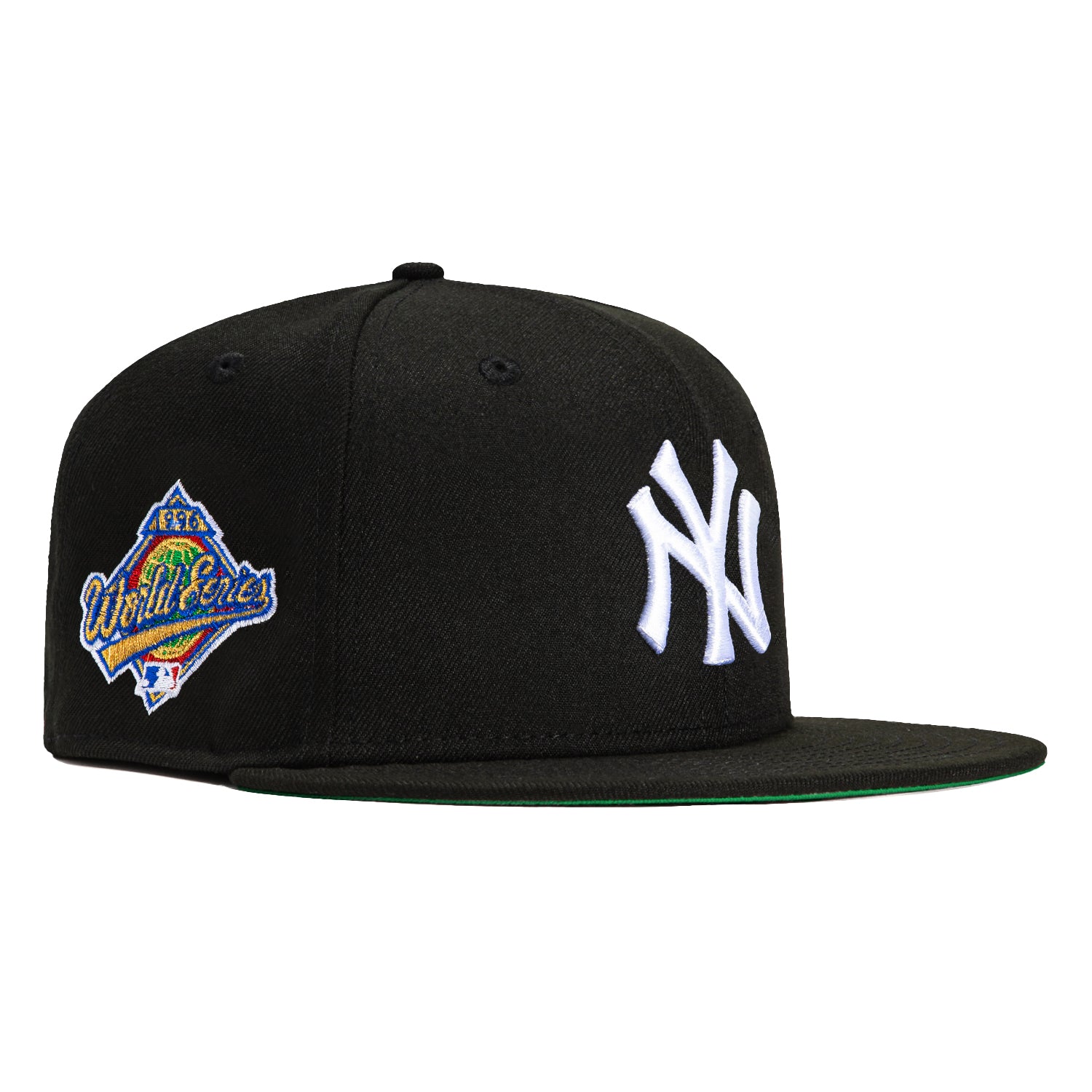 New Era 59Fifty New York Yankees 1996 World Series Patch Hat -  Black, White