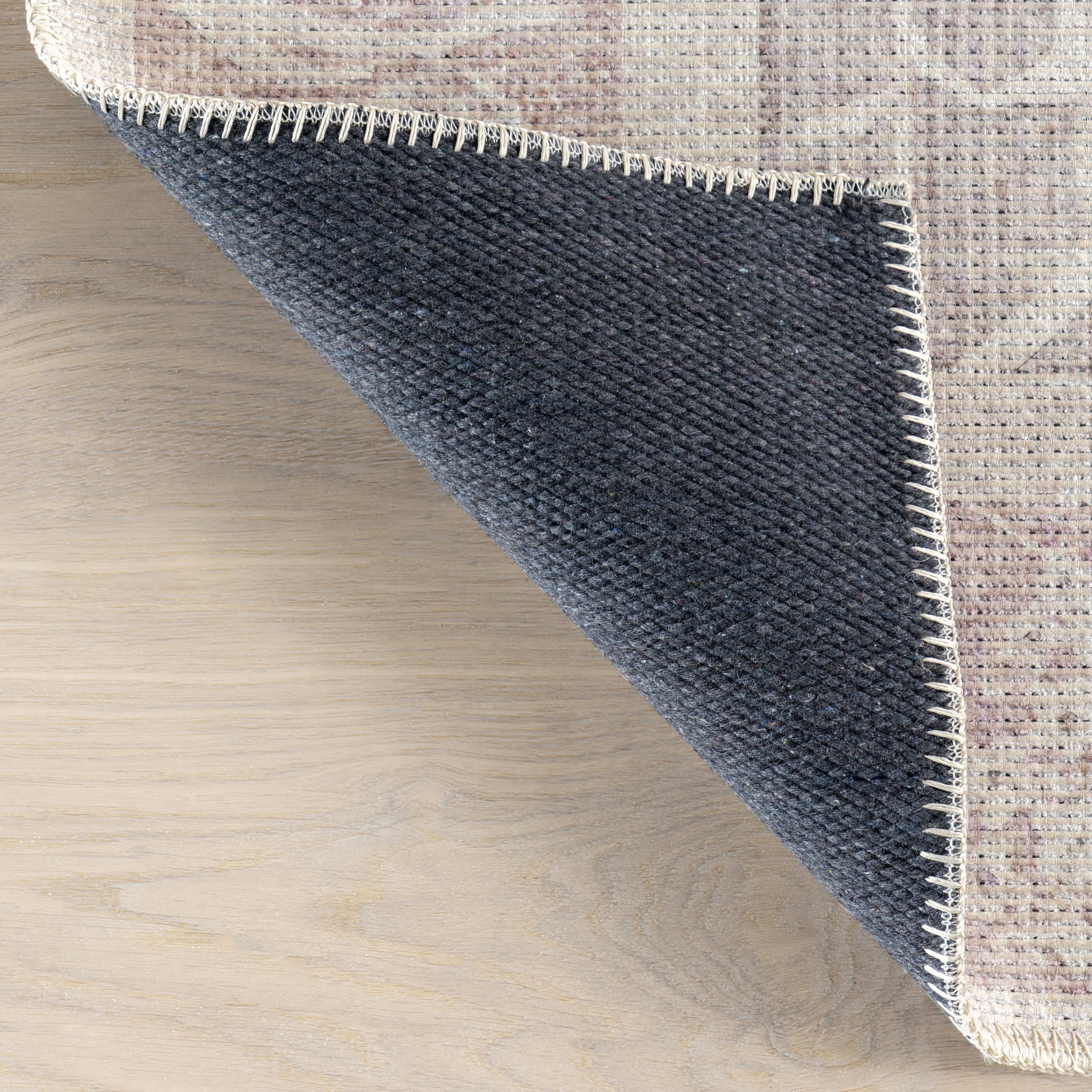 Arlet Medallion Washable Rug | Taupe