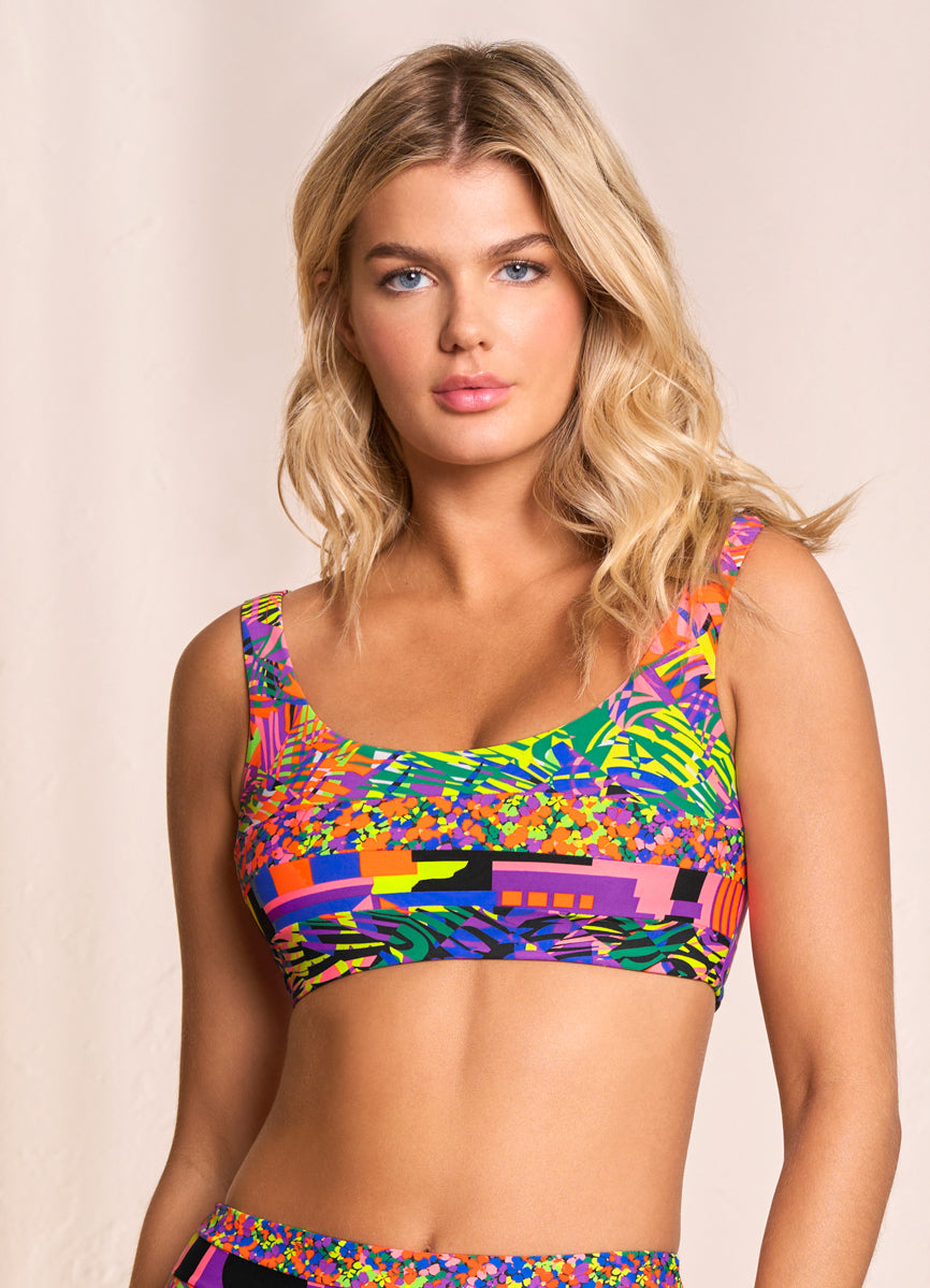 Maaji Rhapsody Lizzy Sporty Bralette Bikini Top