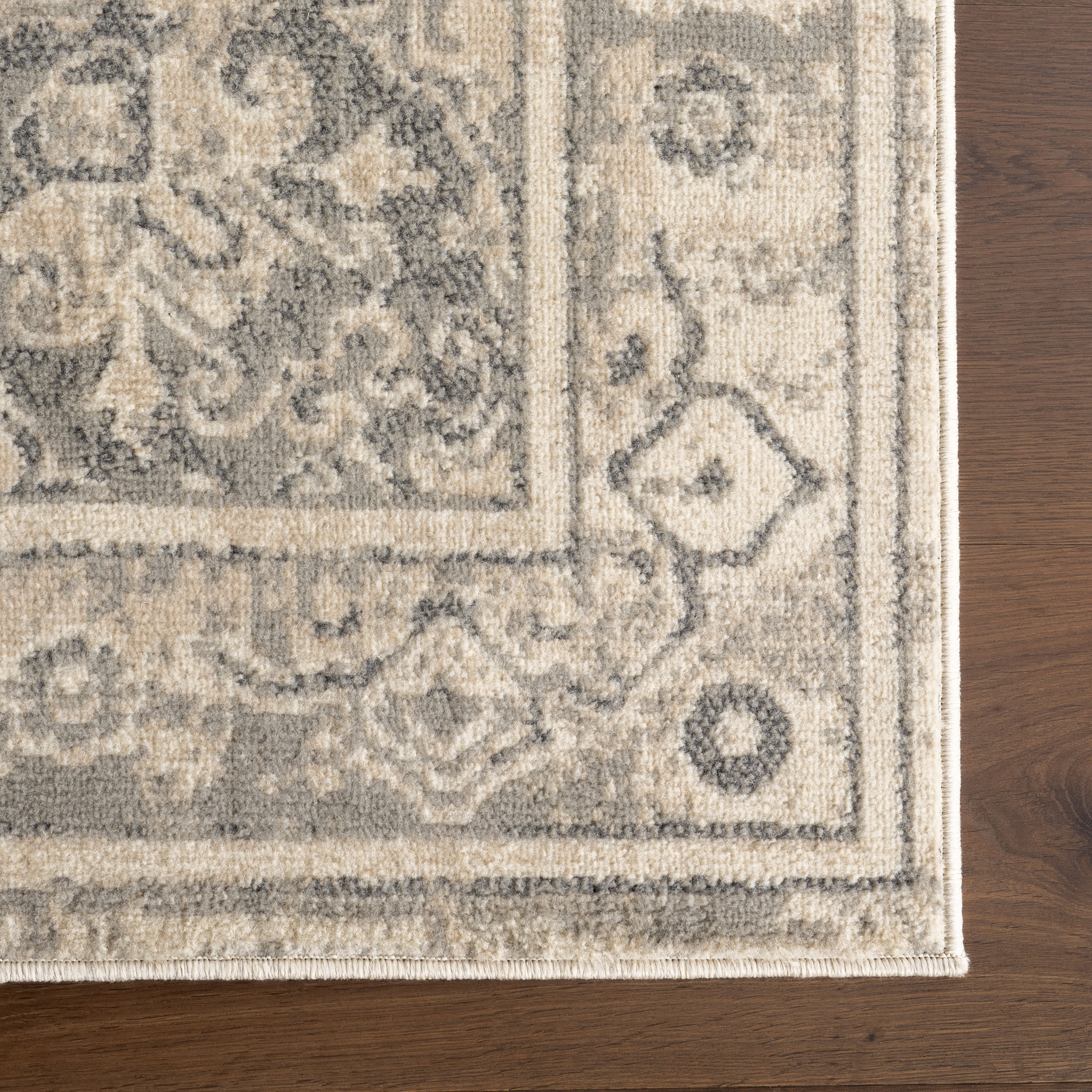 Taisa Medallion Rug | Grey