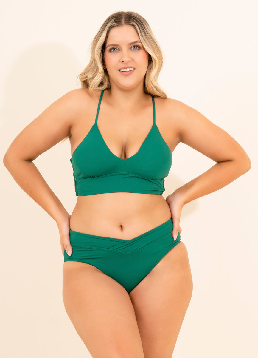 Maaji Forest Jannine Mid Rise Bikini Bottom