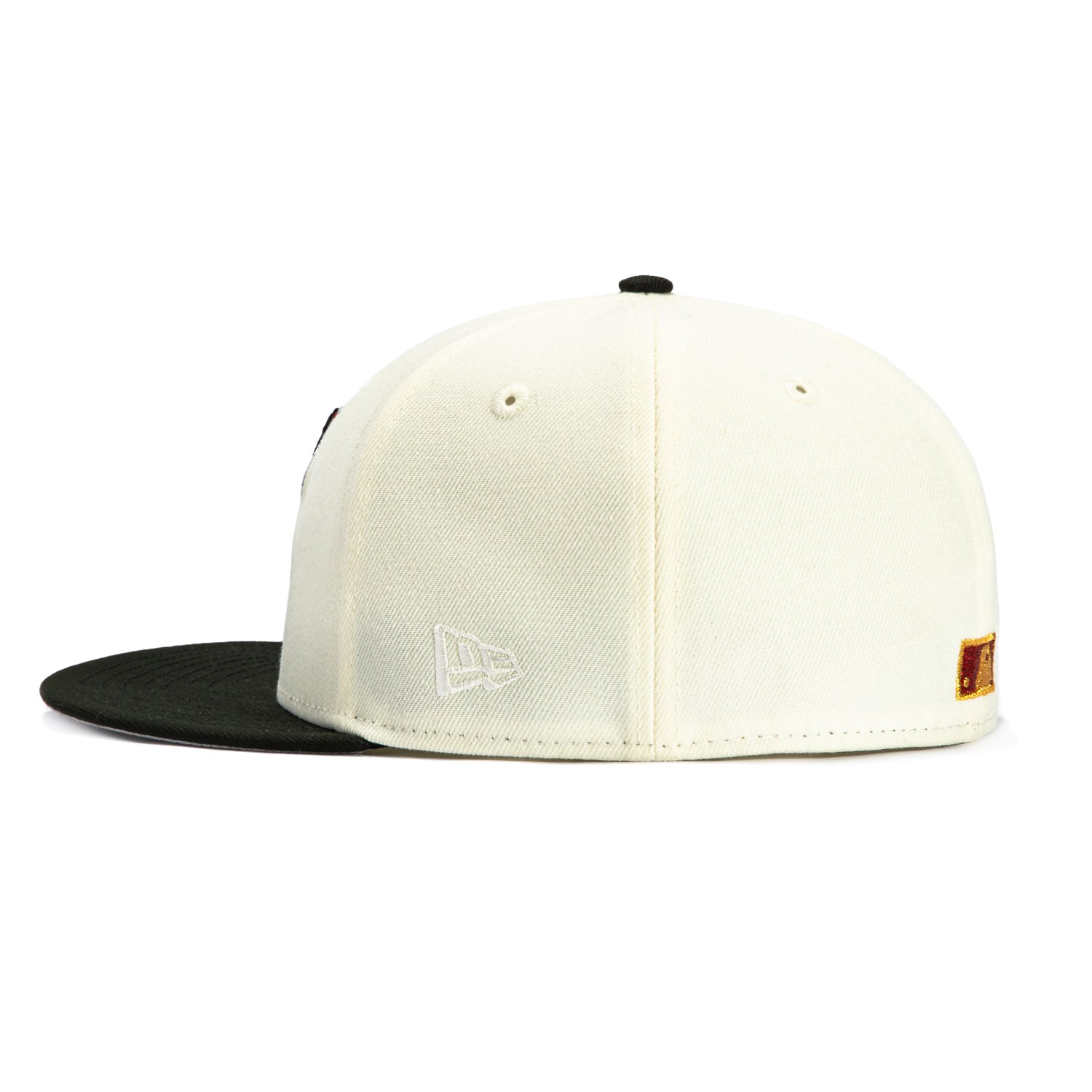 New Era 59Fifty Prehistoric Pack Toronto Blue Jays 30th Anniversary Patch Hat - White, Black, Red, Olive