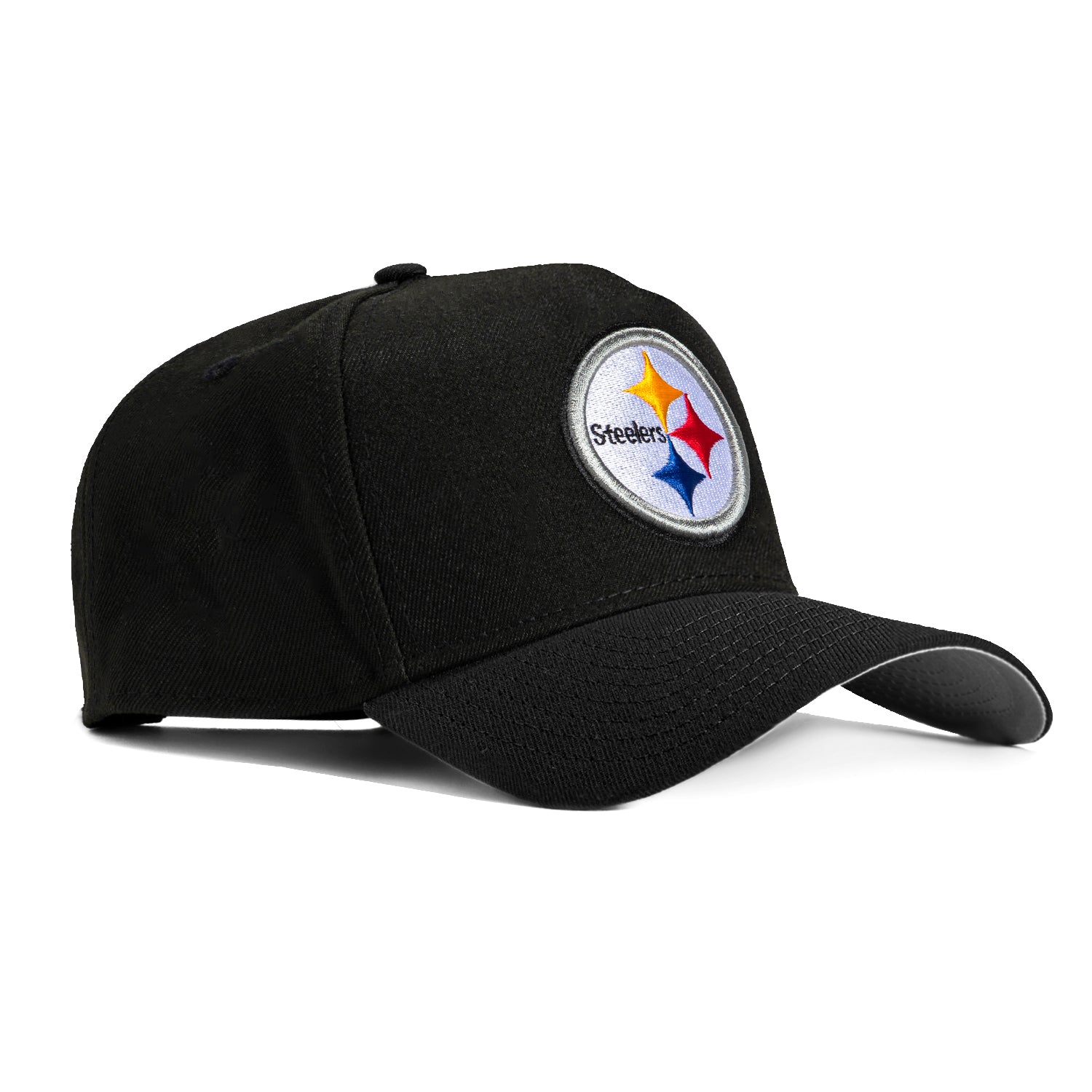 New Era 9Forty A-Frame Pittsburgh Steelers Snapback OTC Hat - Black