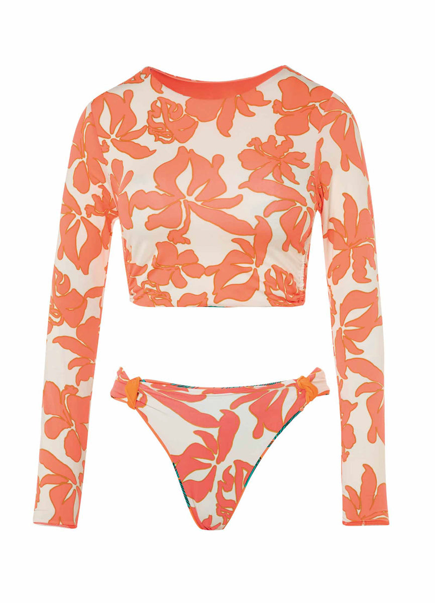 Maaji Cali Sunset Ada Long Sleeve Bikini Top