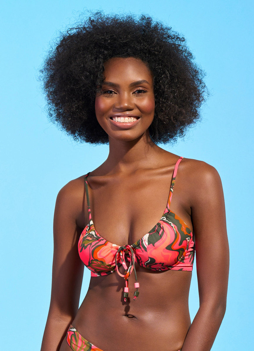 Maaji Twister Jade Underwire Bikini Top