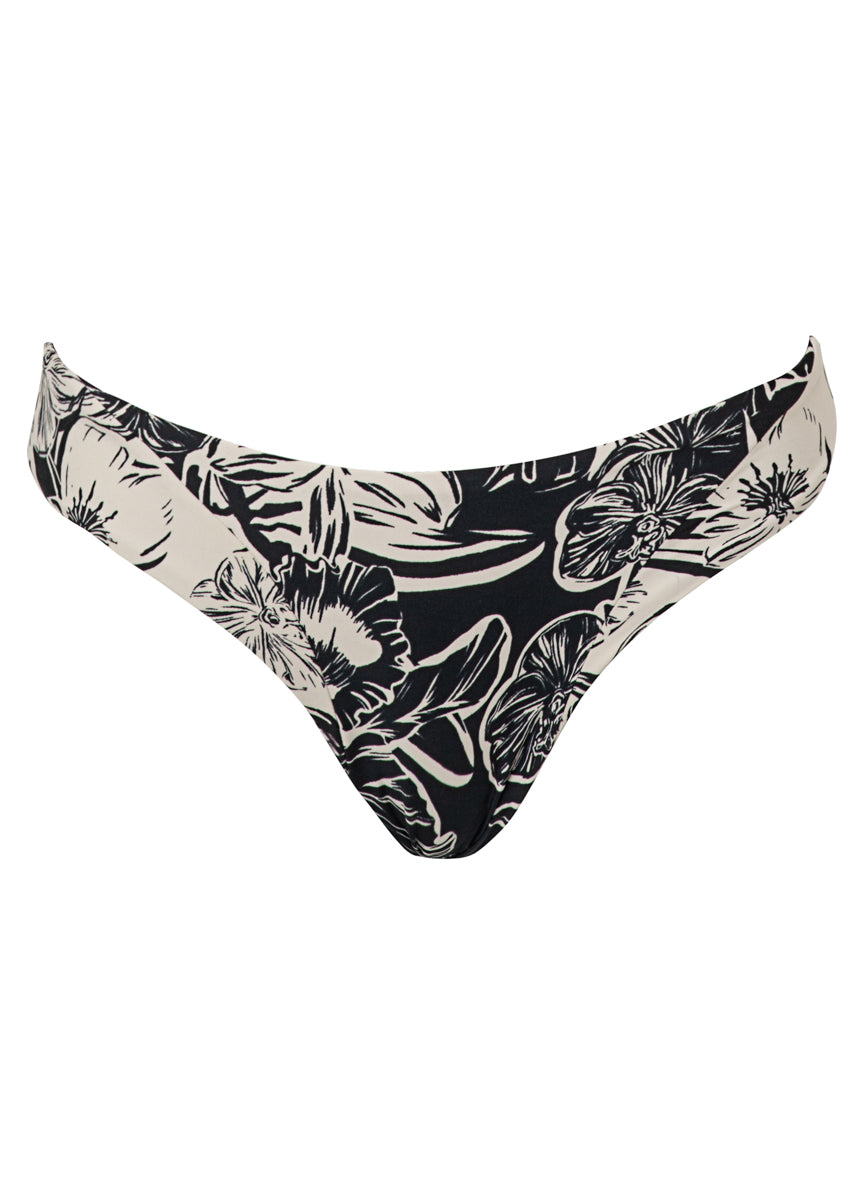 Maaji Sepia Fiori Sublimity Regular Rise Classic Bikini Bottom