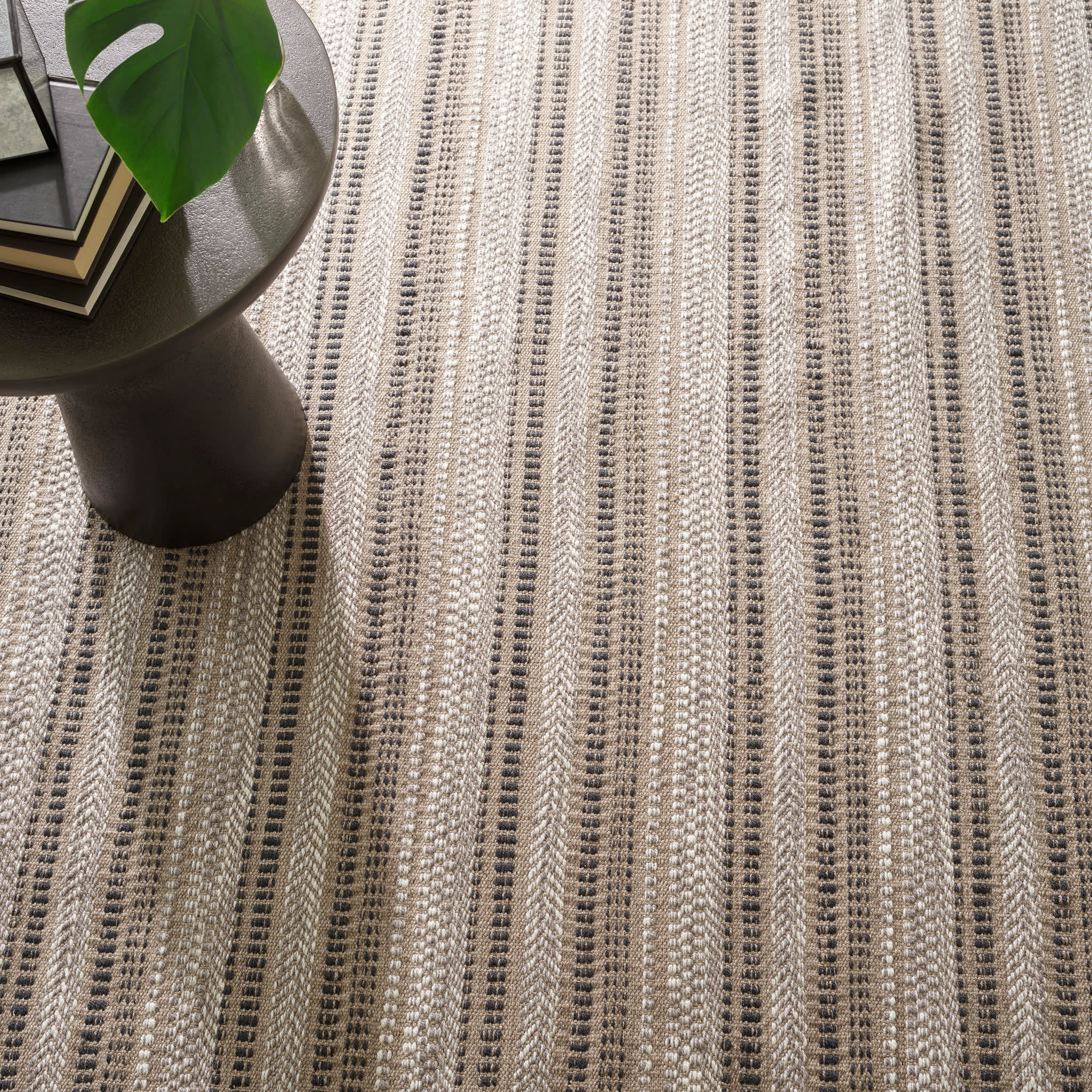 Sooner Than Later Neutral Handwoven Indoor/Outdoor Rug