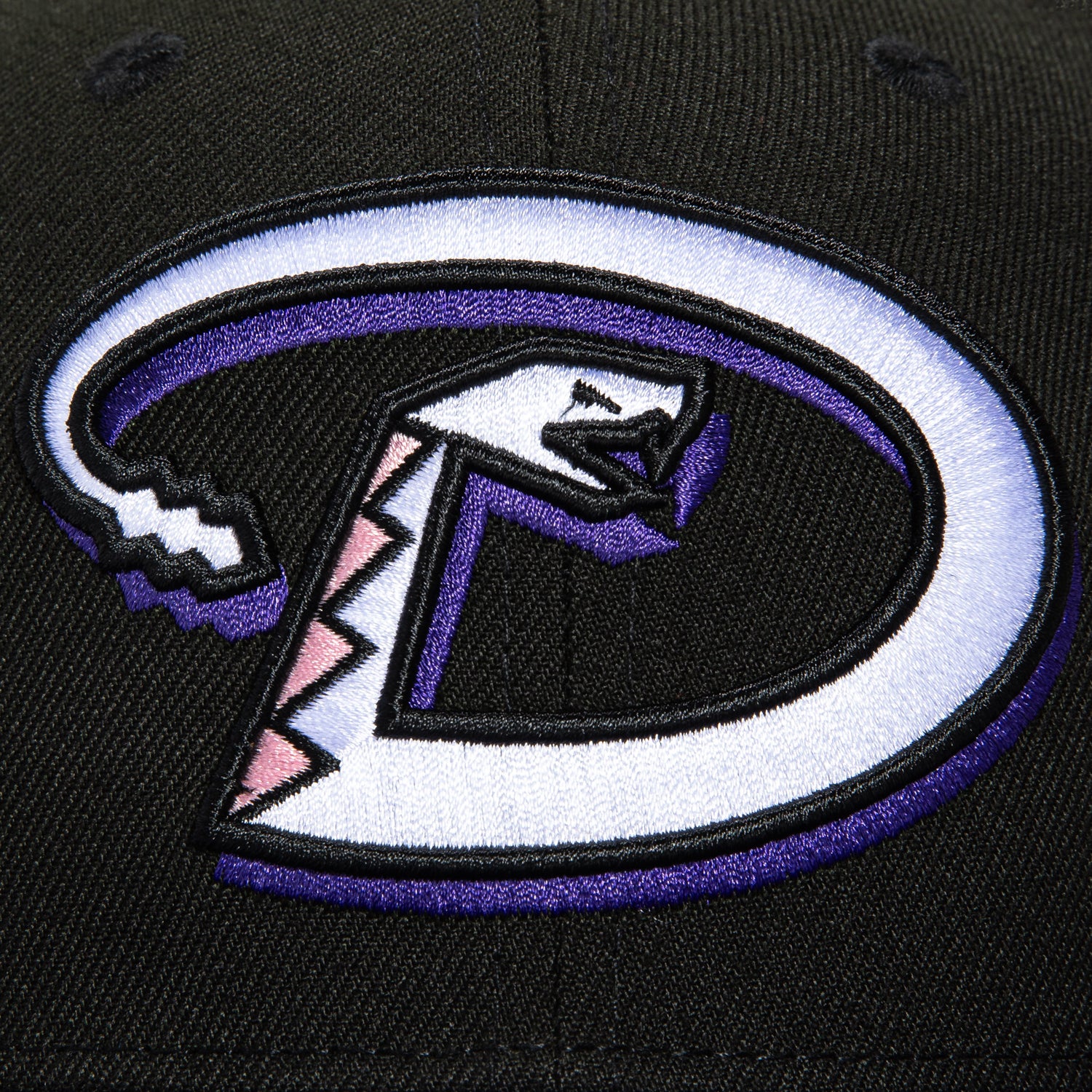 New Era 59Fifty Arizona Diamondbacks Inaugural Patch Pink UV D Hat - Black, Purple