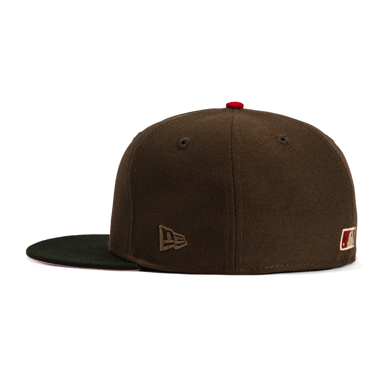 New Era 59Fifty Valentine's Day Los Angeles Angels 2010 All Star Game Patch Hat - Brown, Black