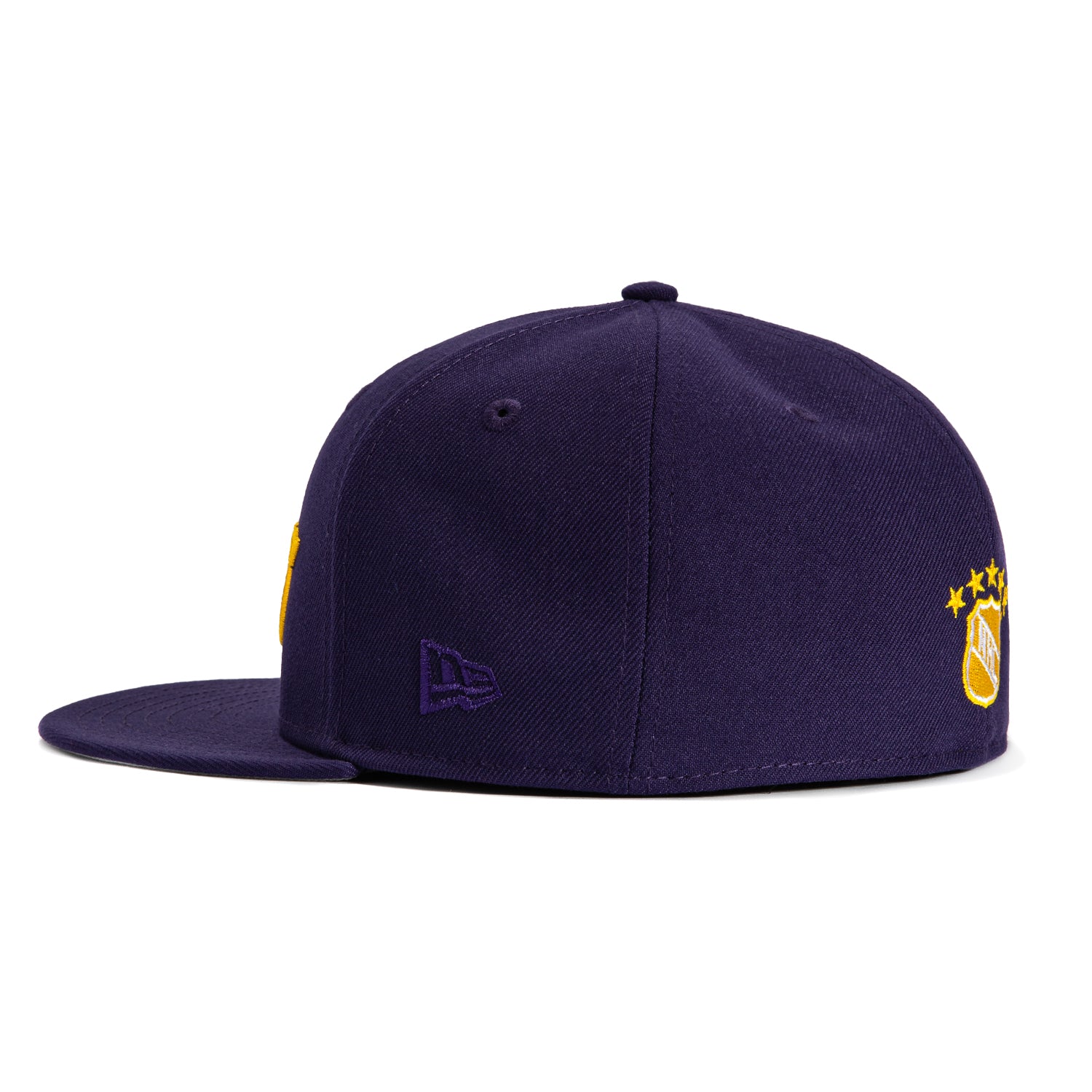 New Era 59Fifty Los Angeles Kings Patch Word Hat - Purple, Gold