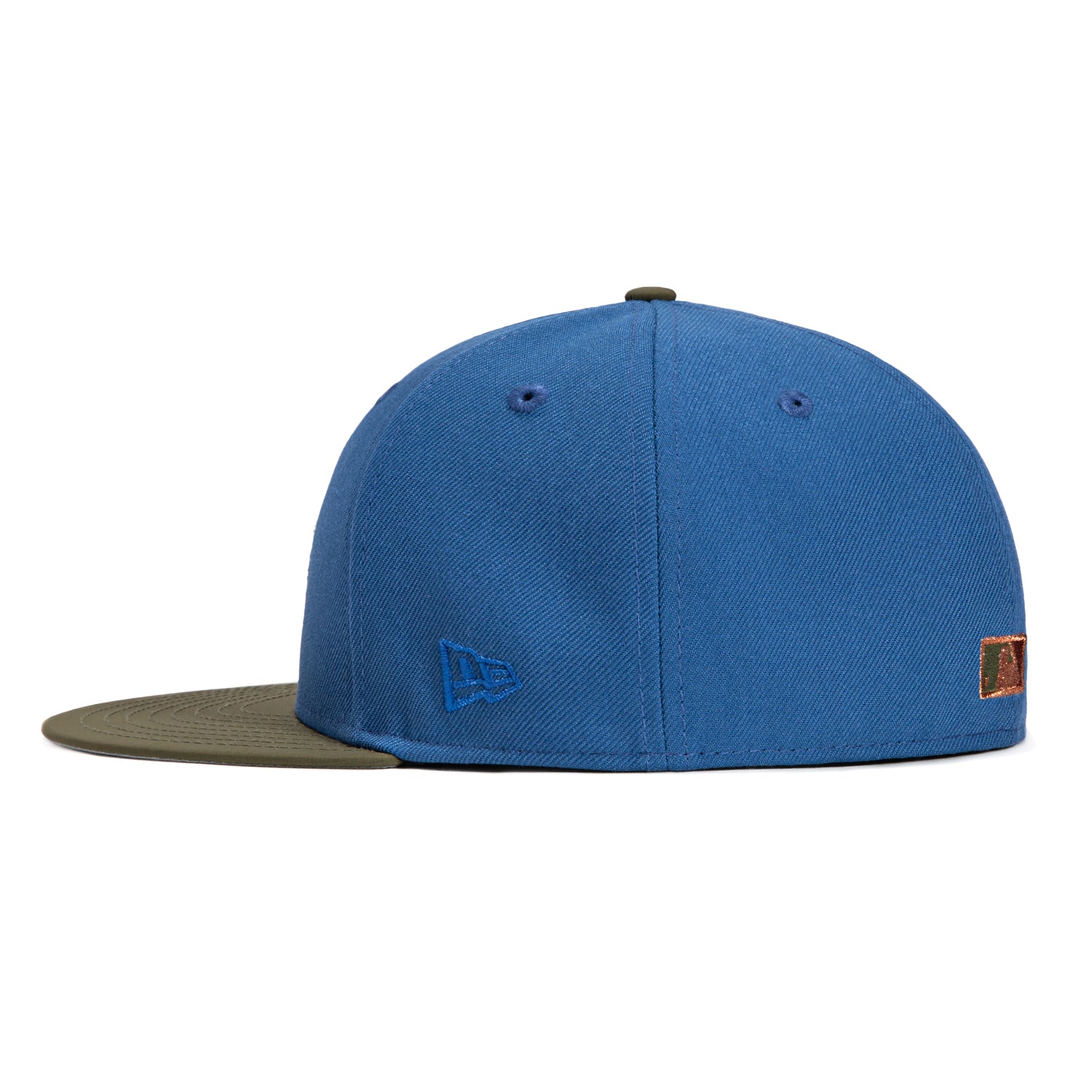 New Era 59Fifty Outdoors San Francisco Giants 1989 World Series Patch Script Hat - Indigo, Olive