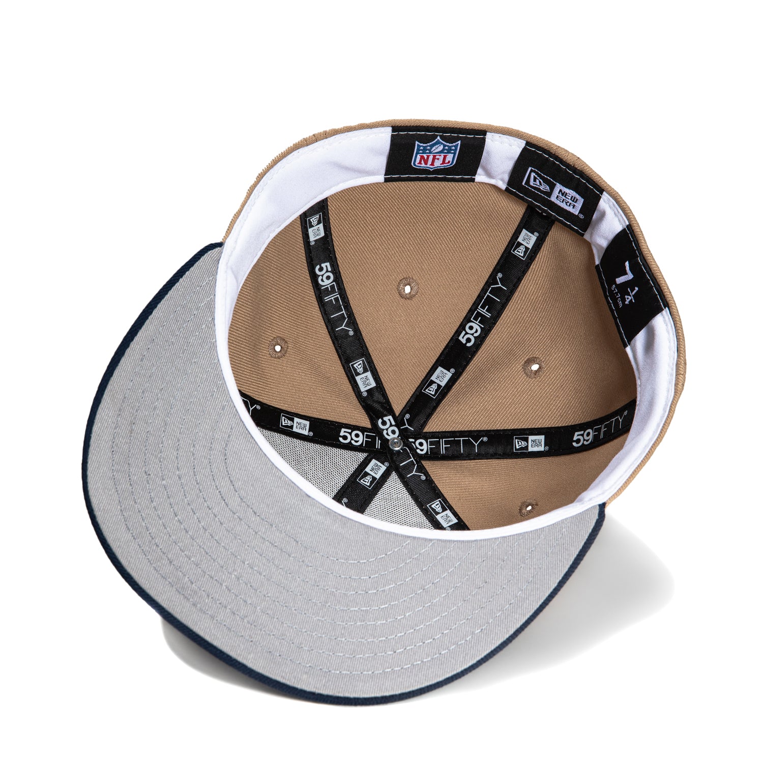 New Era 59Fifty Dallas Cowboys Hat - Khaki, Navy