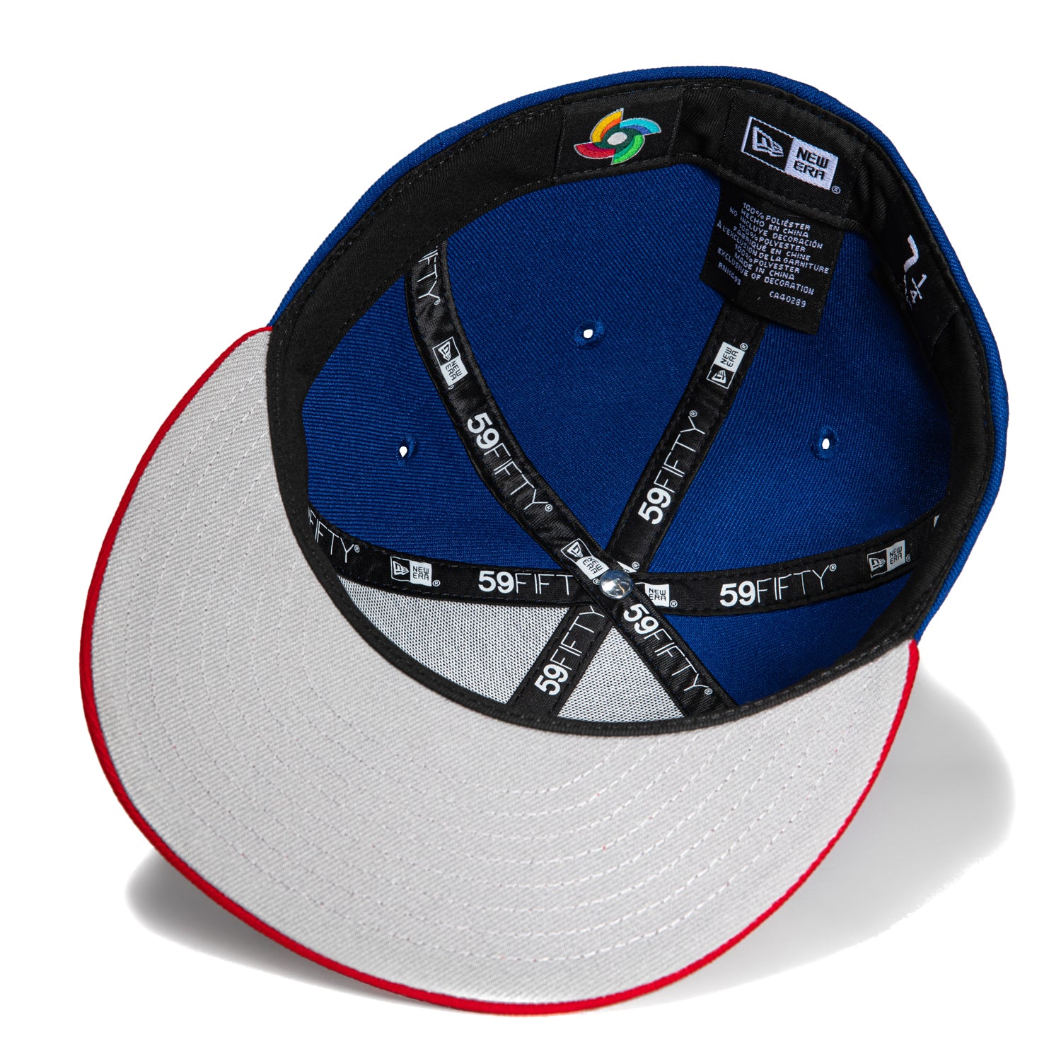 New Era 59Fifty Puerto Rico World Baseball Classic Hat - Royal, Red