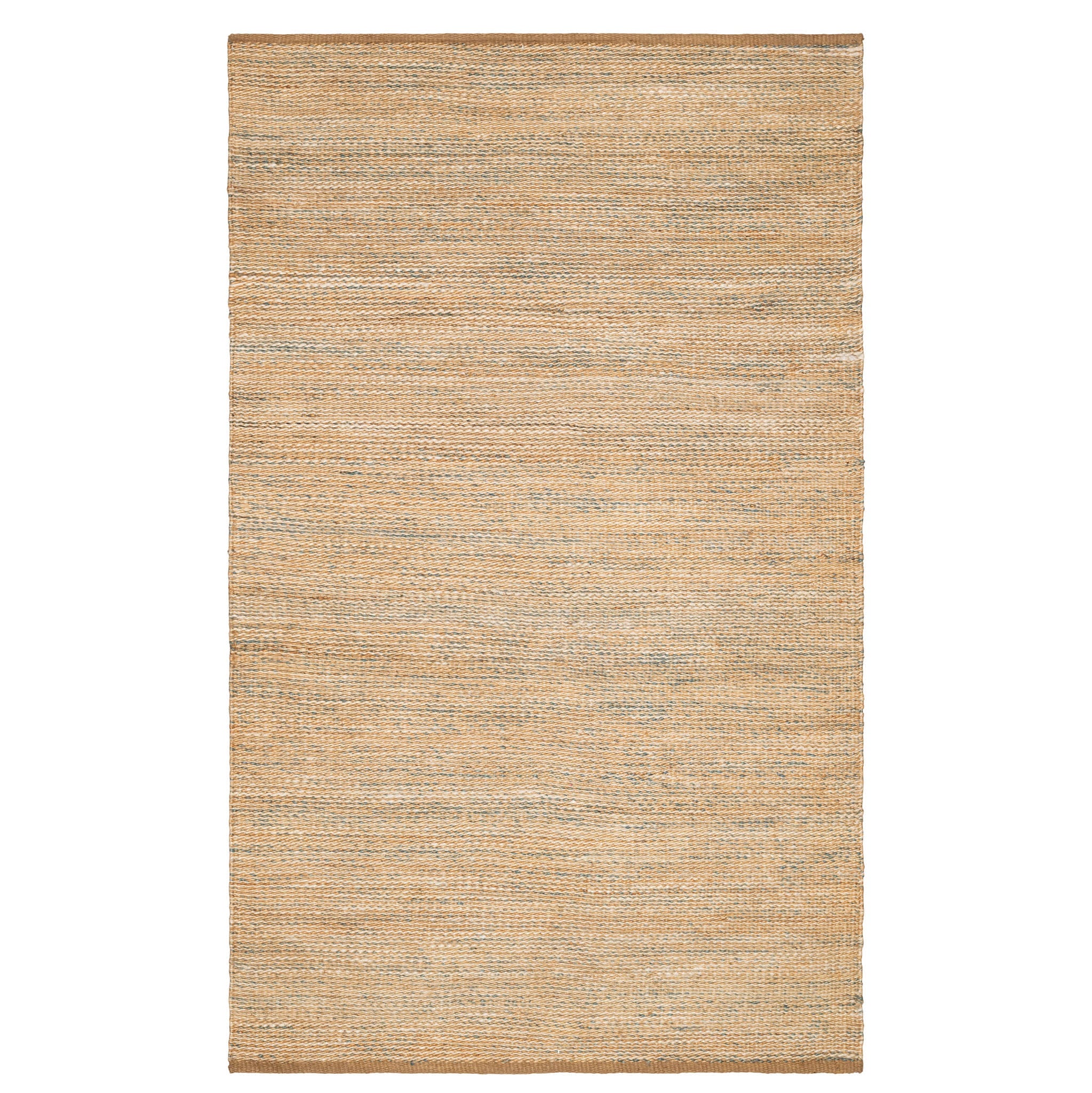 Mixed Stripe Multi Handwoven Jute Rug