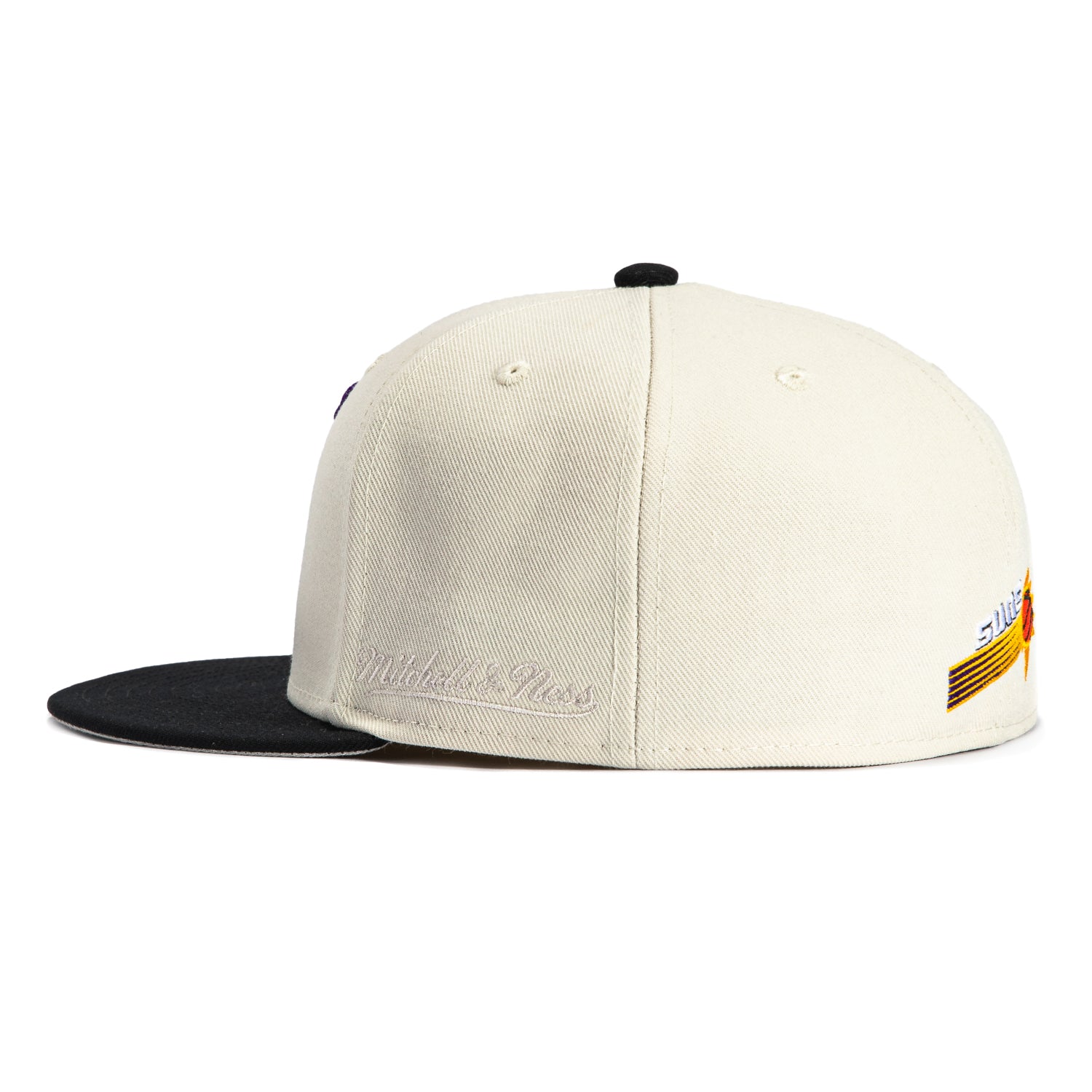 Mitchell & Ness Phoenix Suns 40th Anniversary Patch Hat - White, Black