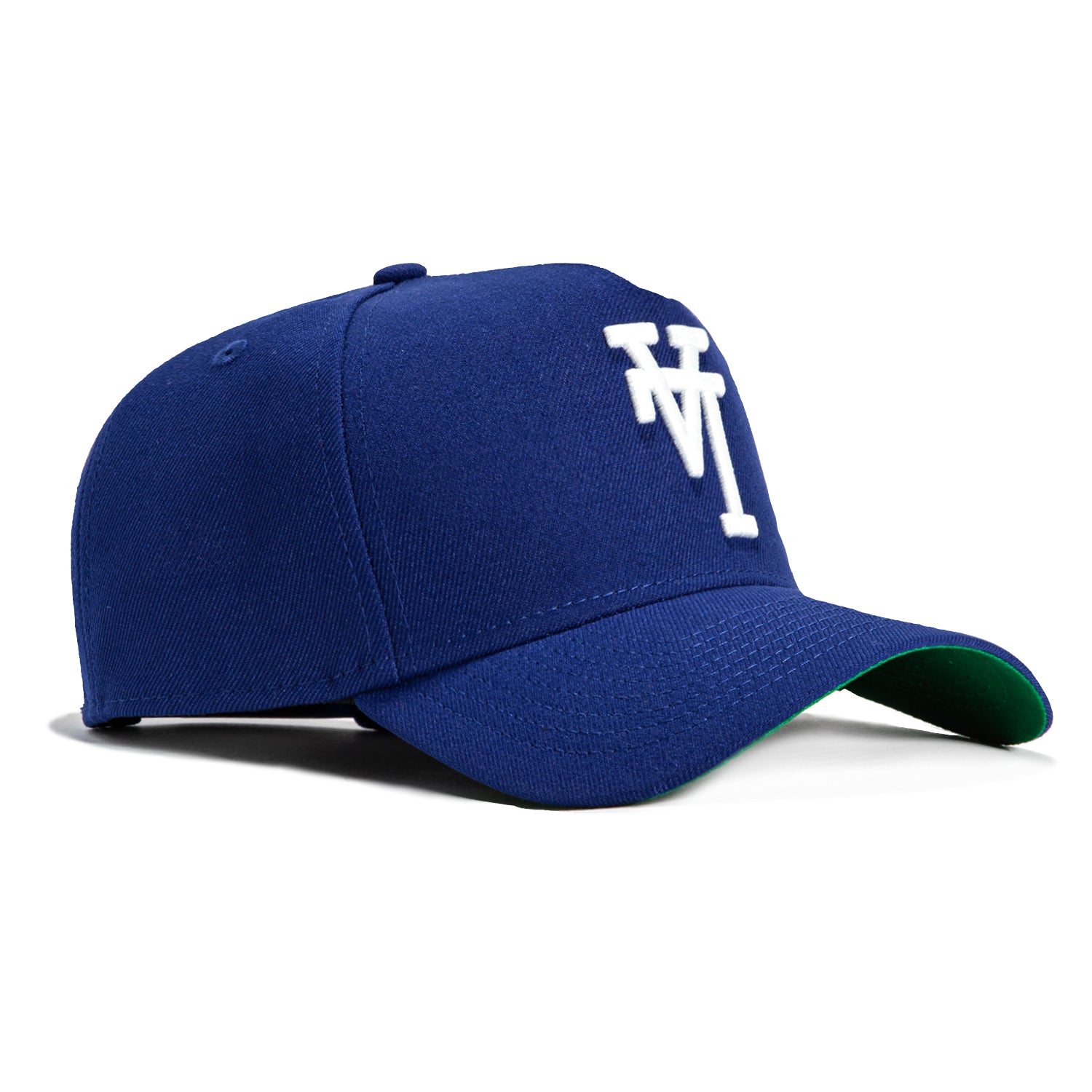 New Era 9Forty A-Frame Los Angeles Dodgers Upside Down Snapback Hat - Royal, White