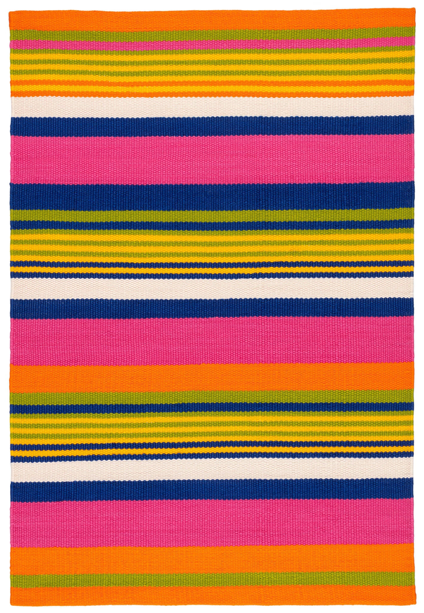 Sunny Stripe Multi Handwoven Indoor/Outdoor Rug