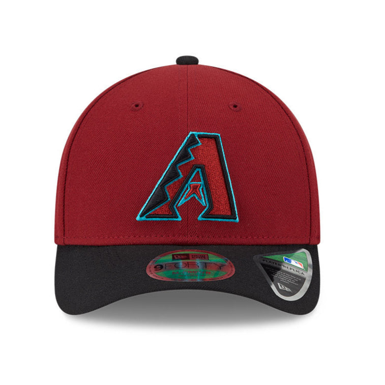 New Era 9Forty M-Crown Arizona Diamondbacks Snapback Game Hat - Sedona Red, Black