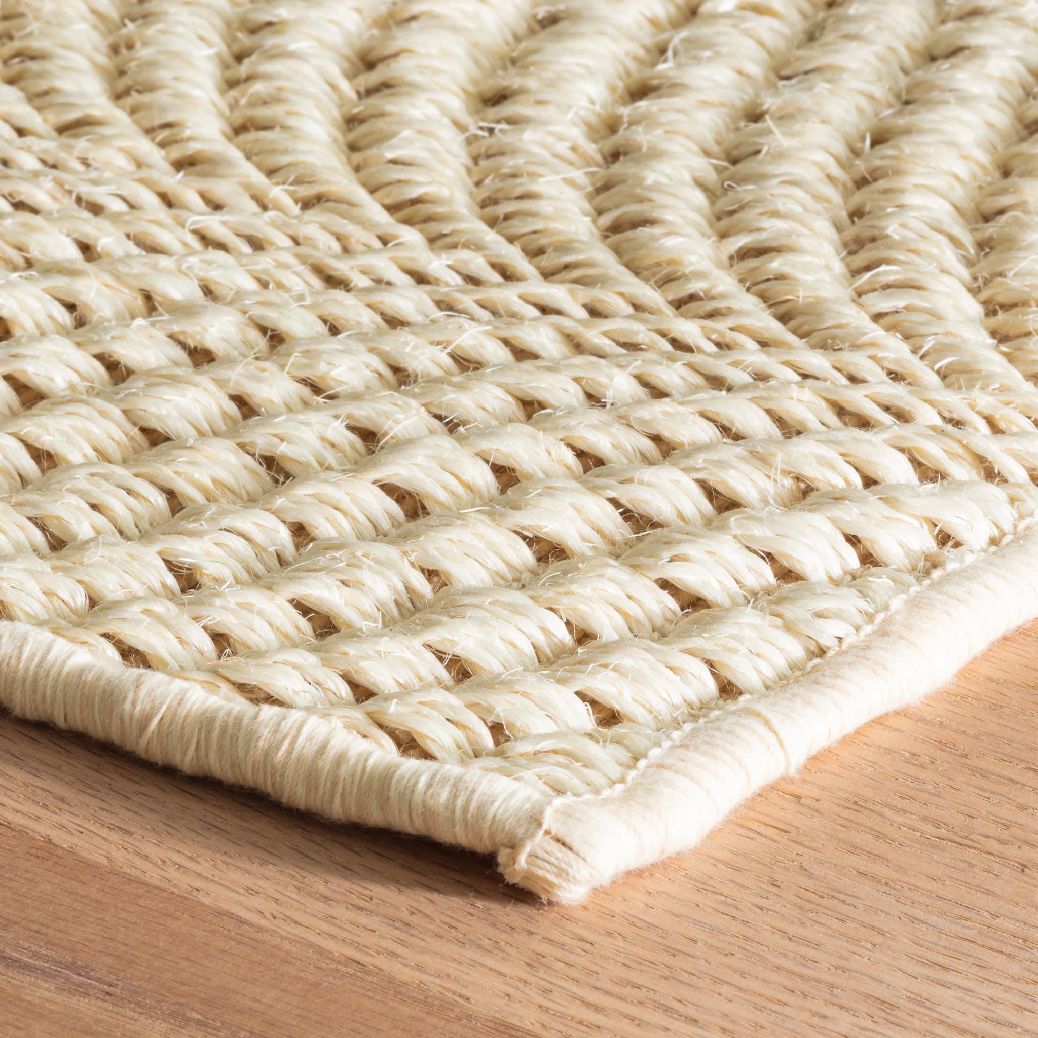 Wave Sand Woven Sisal Rug