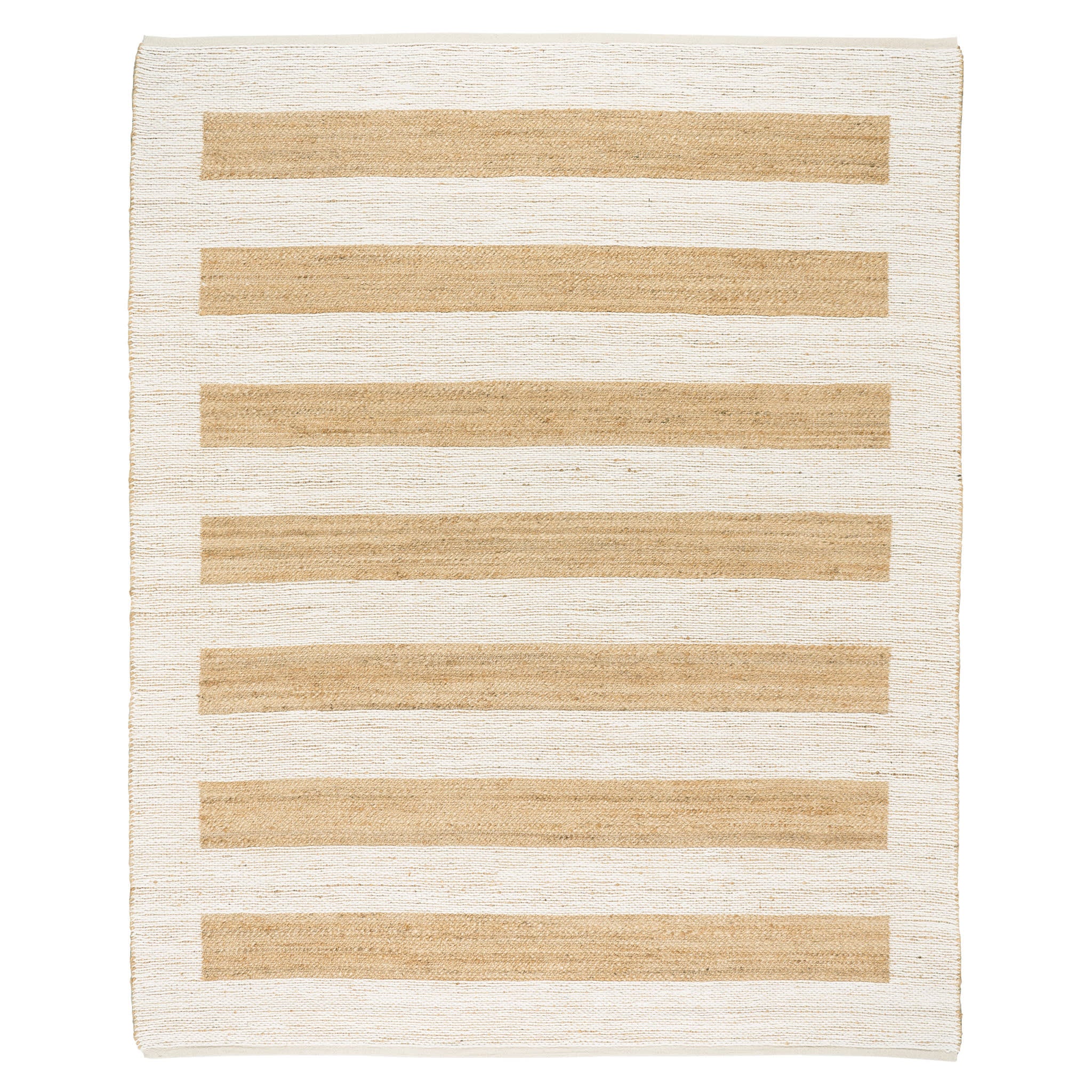 Milo Ivory Handwoven Jute/Cotton Rug