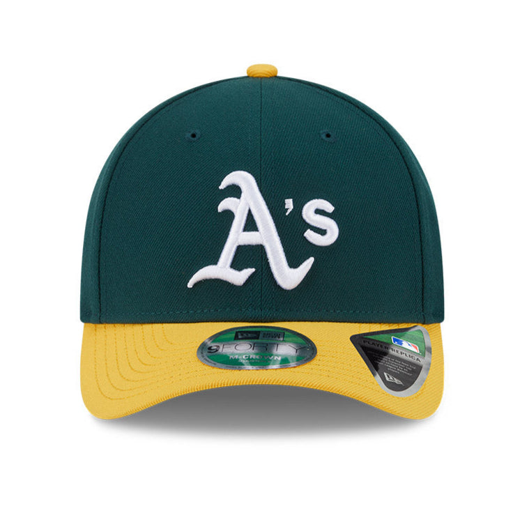 New Era 9Forty M-Crown Oakland Athletics Snapback Home Hat - Green, Gold