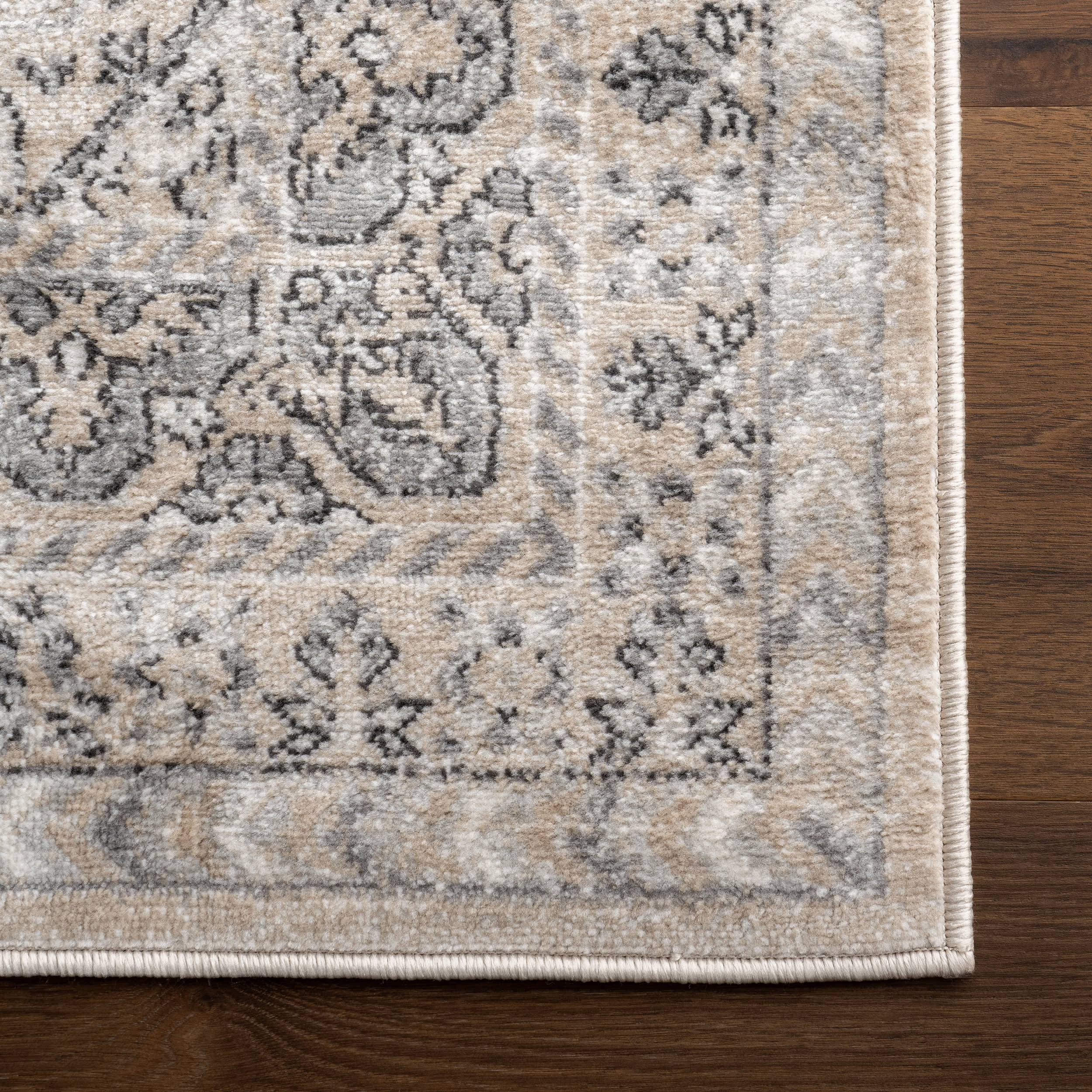 Aliza Medallion Rug | Grey