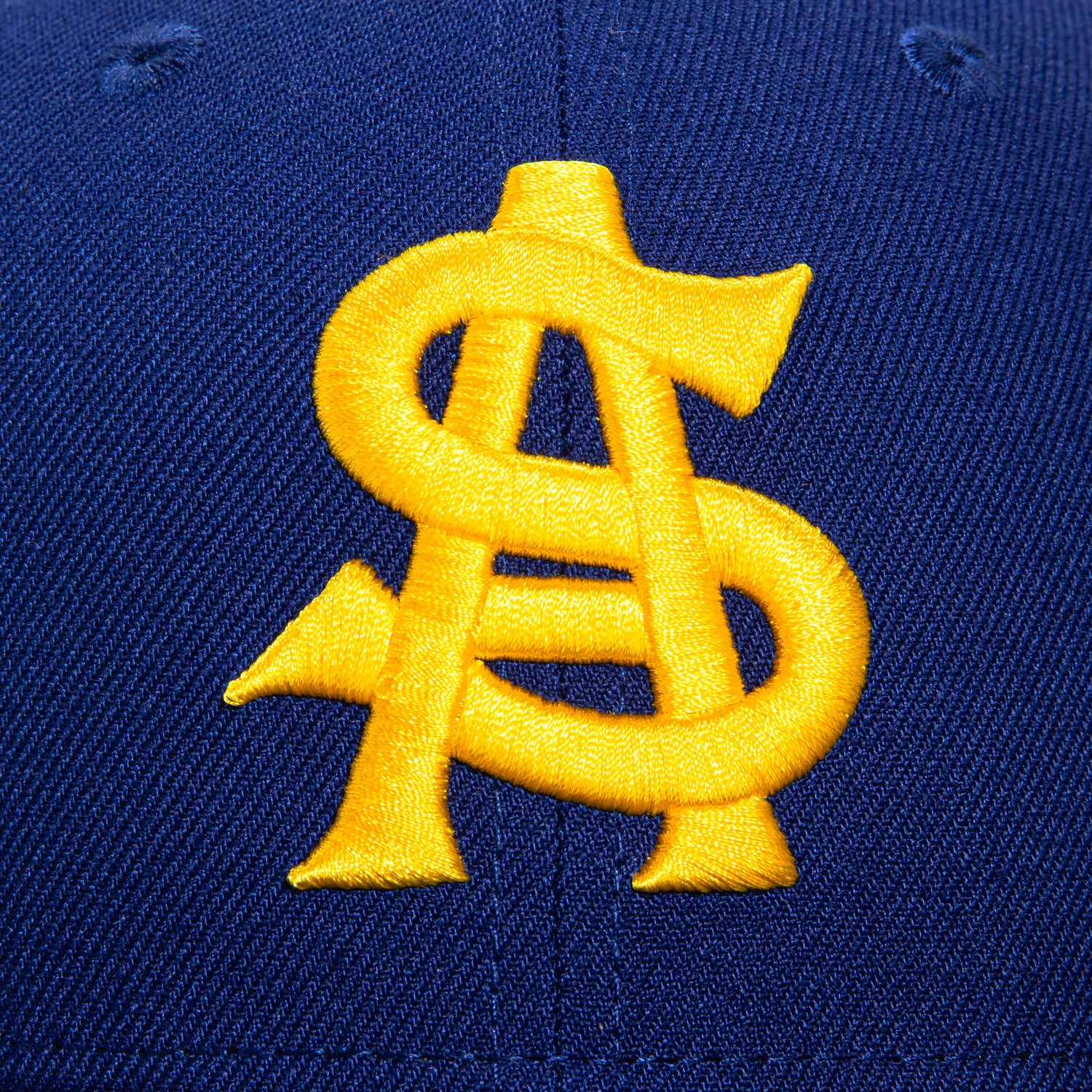 New Era 59Fifty San Antonio Missions Hat - Royal, Gold