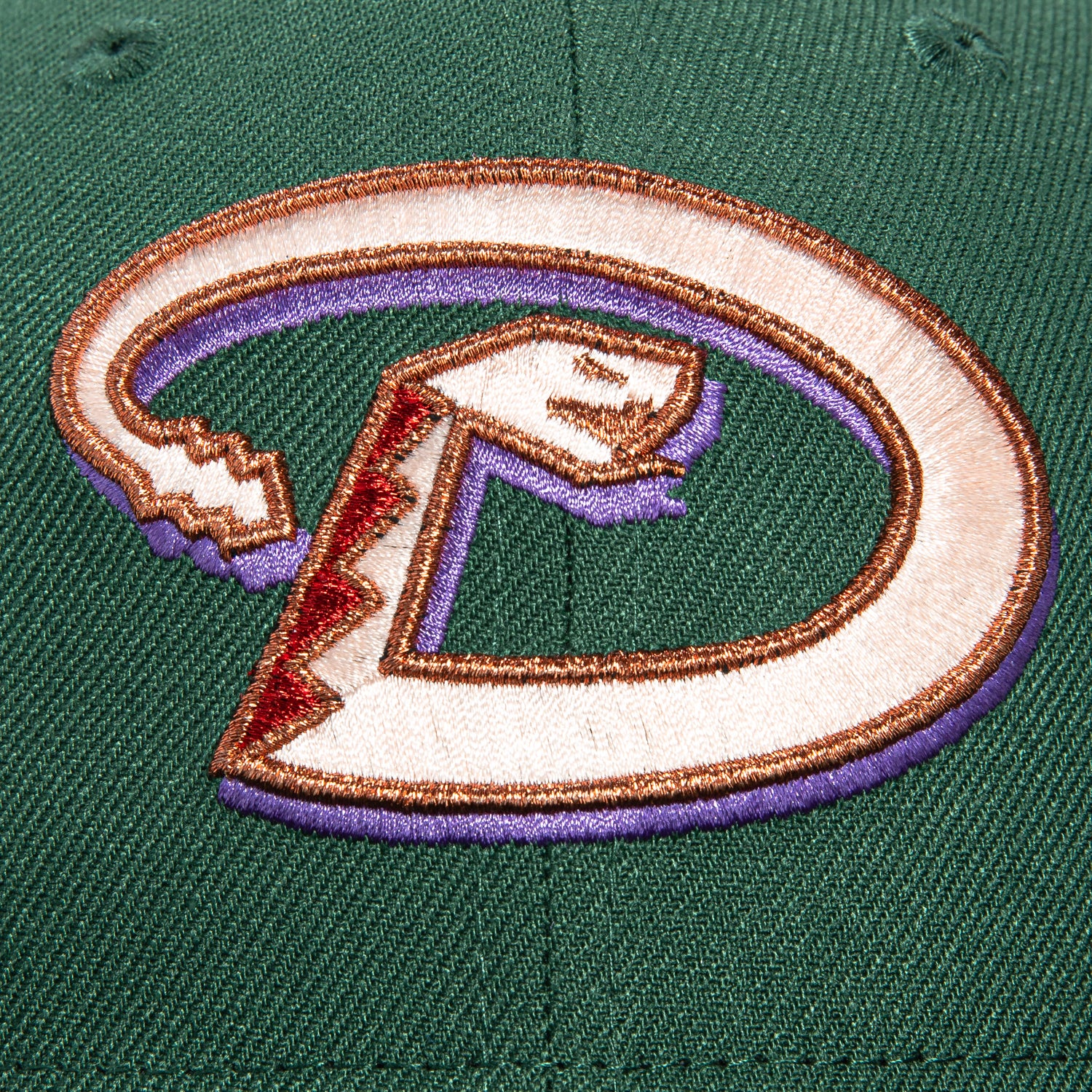 New Era 59Fifty Arizona Diamondbacks Inaugural Patch D Hat - Green, Black, Apricot, Metallic Copper