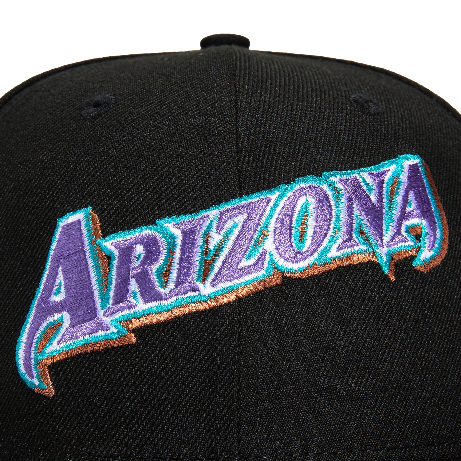 New Era 59Fifty Arizona Diamondbacks 25th Anniversary Patch Word Hat - Black