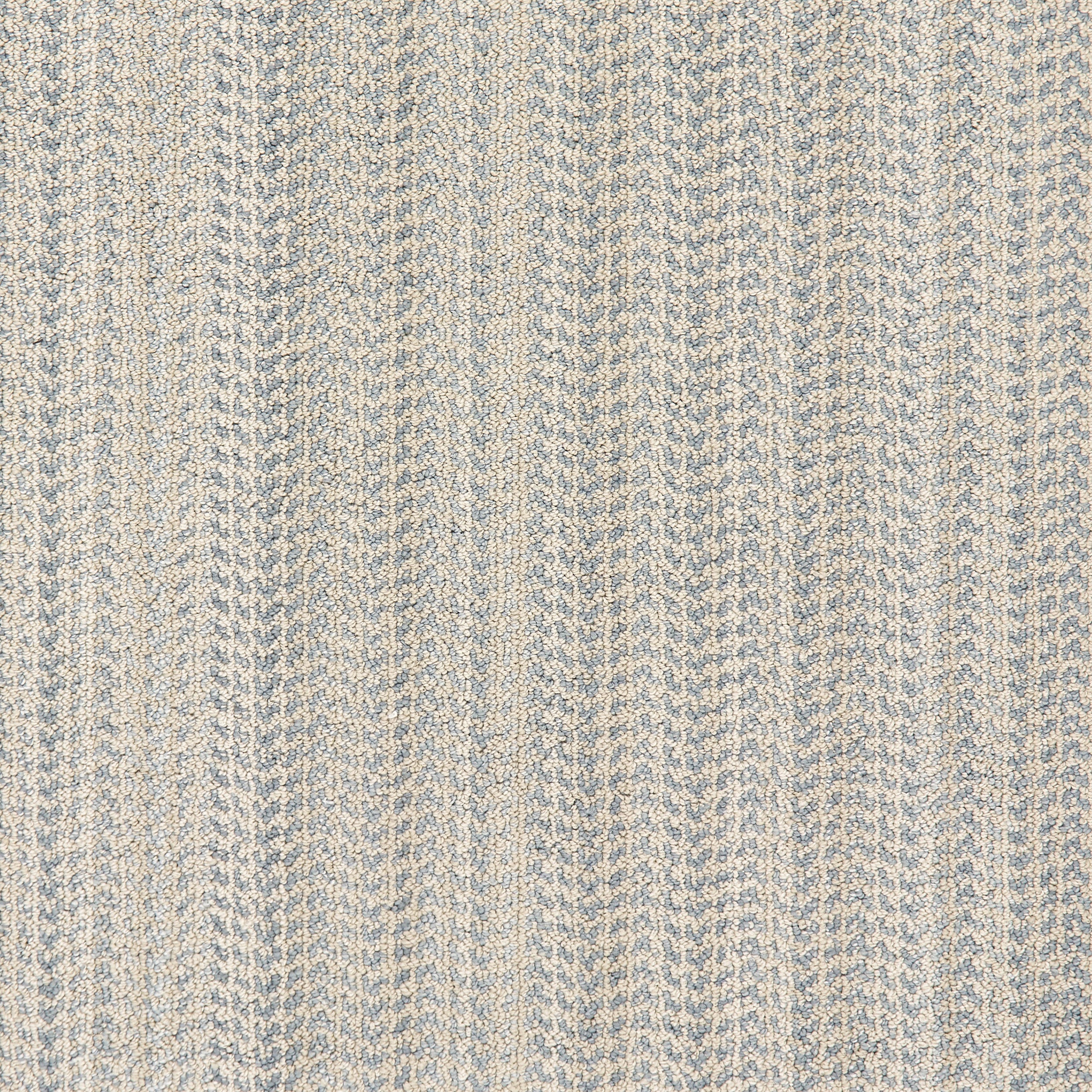 Martin Micro-Chevron Custom Rug | Blue